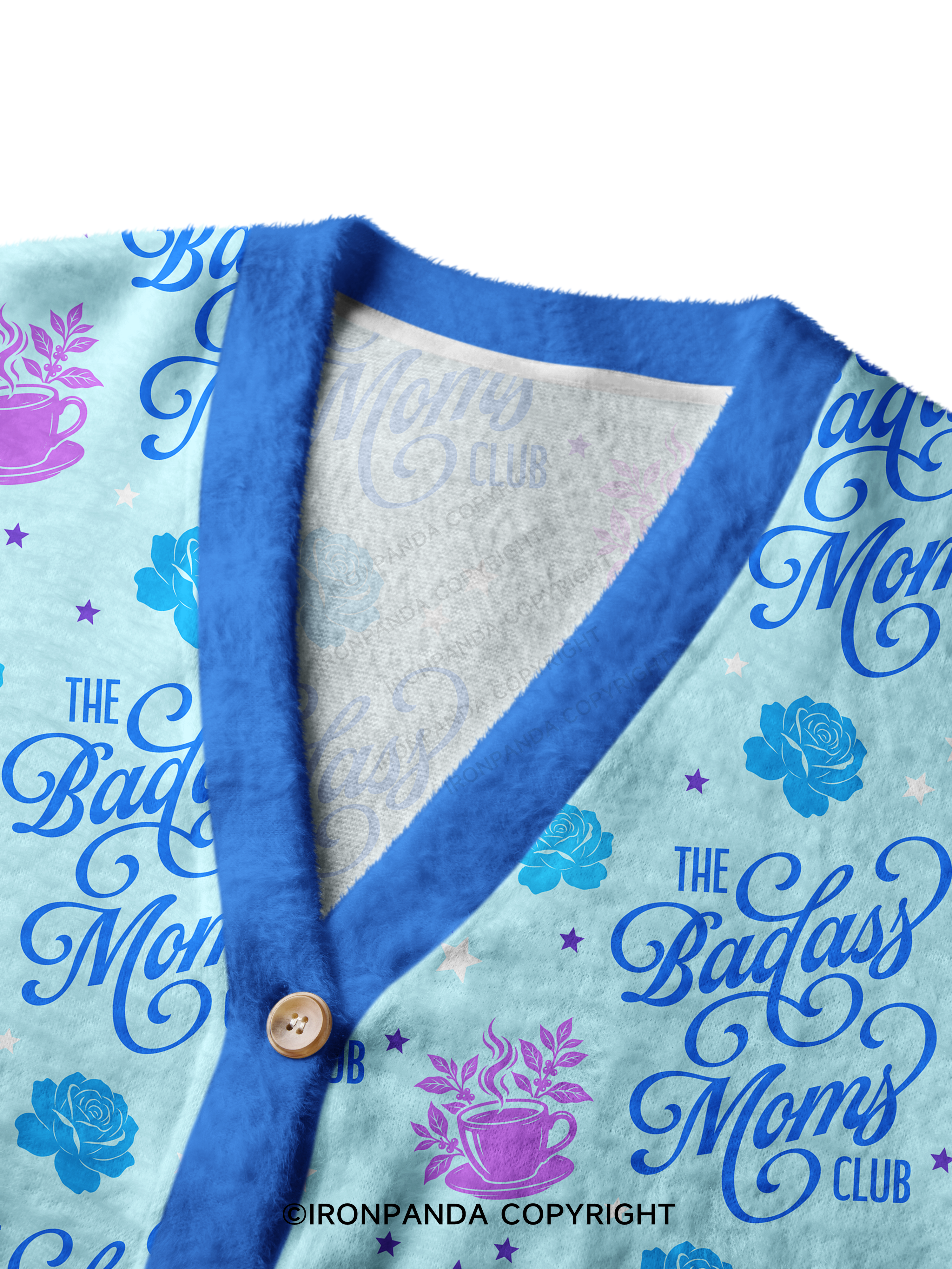 THE BADASS MOMS CLUB Ugly Cardigan Sweater