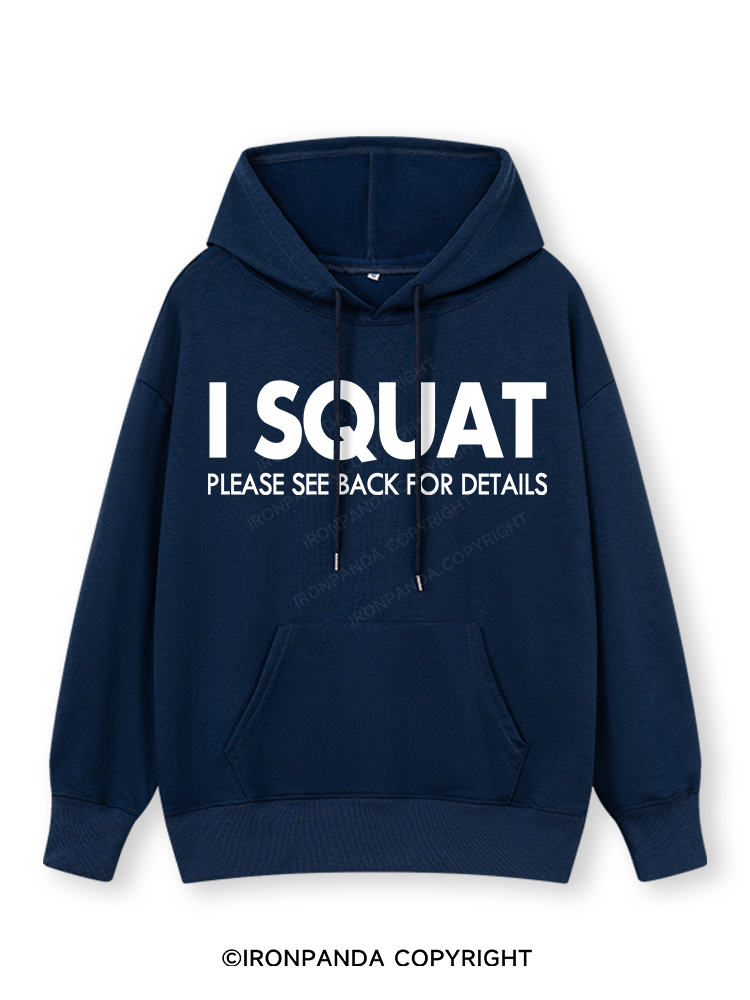 I SQUAT Classic Gym Hoodie