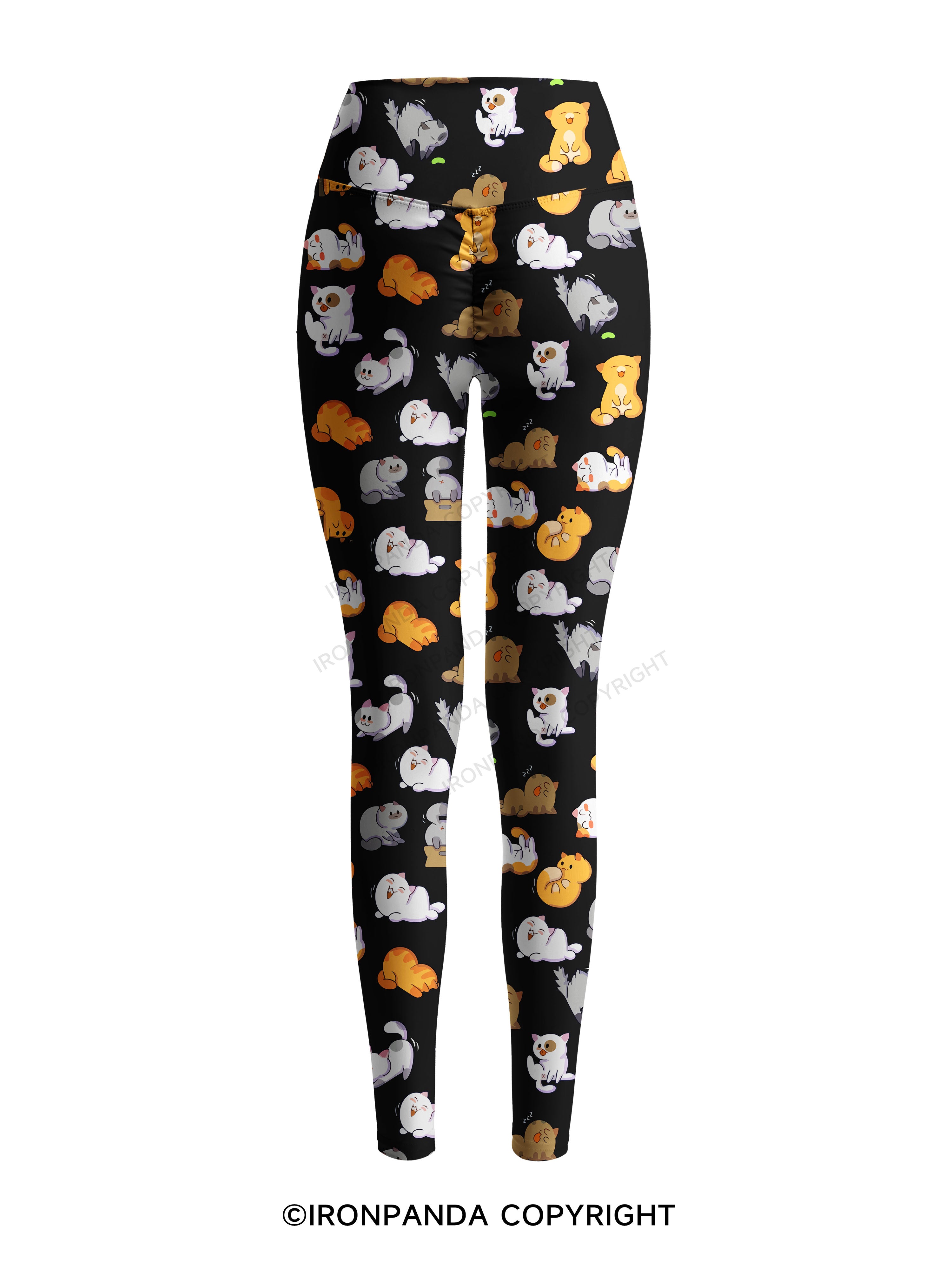 CAT YOGA Printed Yoga Pants