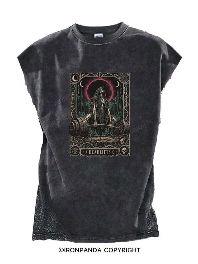 Grim Reaper Weightlifting Cut Off Tank