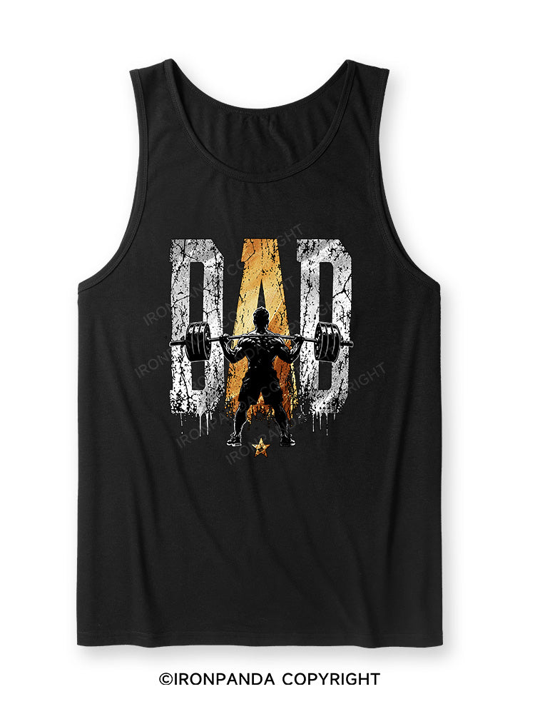 Dad Lifting Ultra Soft Heather Tank