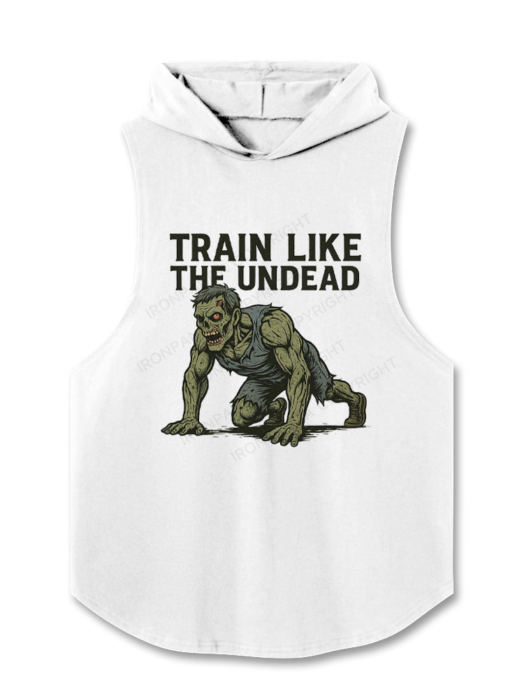 Train Like The Undead Zombie Trening Hooded Tank