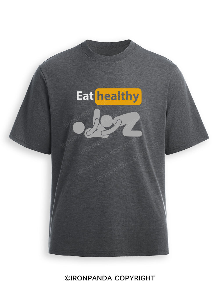 eat healthily Ultra Soft Heather T-Shirt