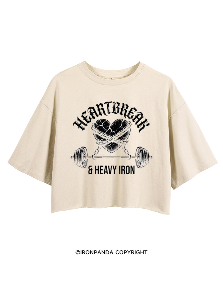 HEARTBREAK & HEAVY IRON CROP TOPS