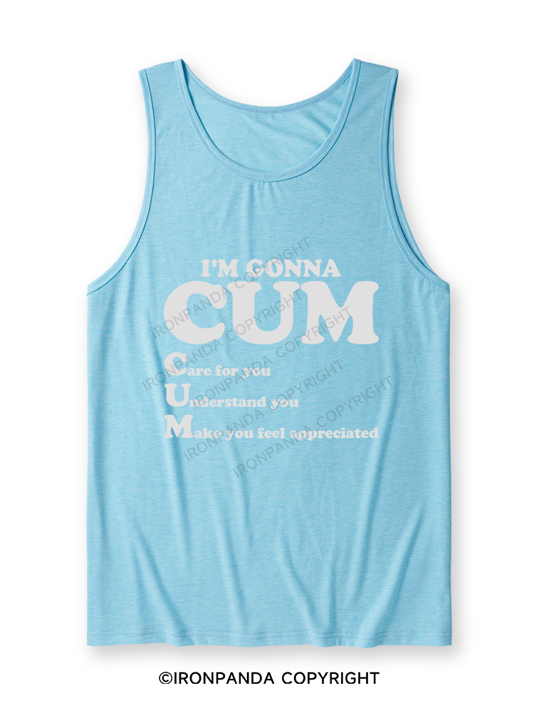 I’M GONNA CUM Ultra Soft Heather Tank