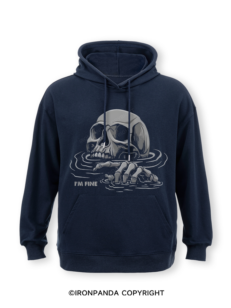 I’M FINE Classic Gym Hoodie