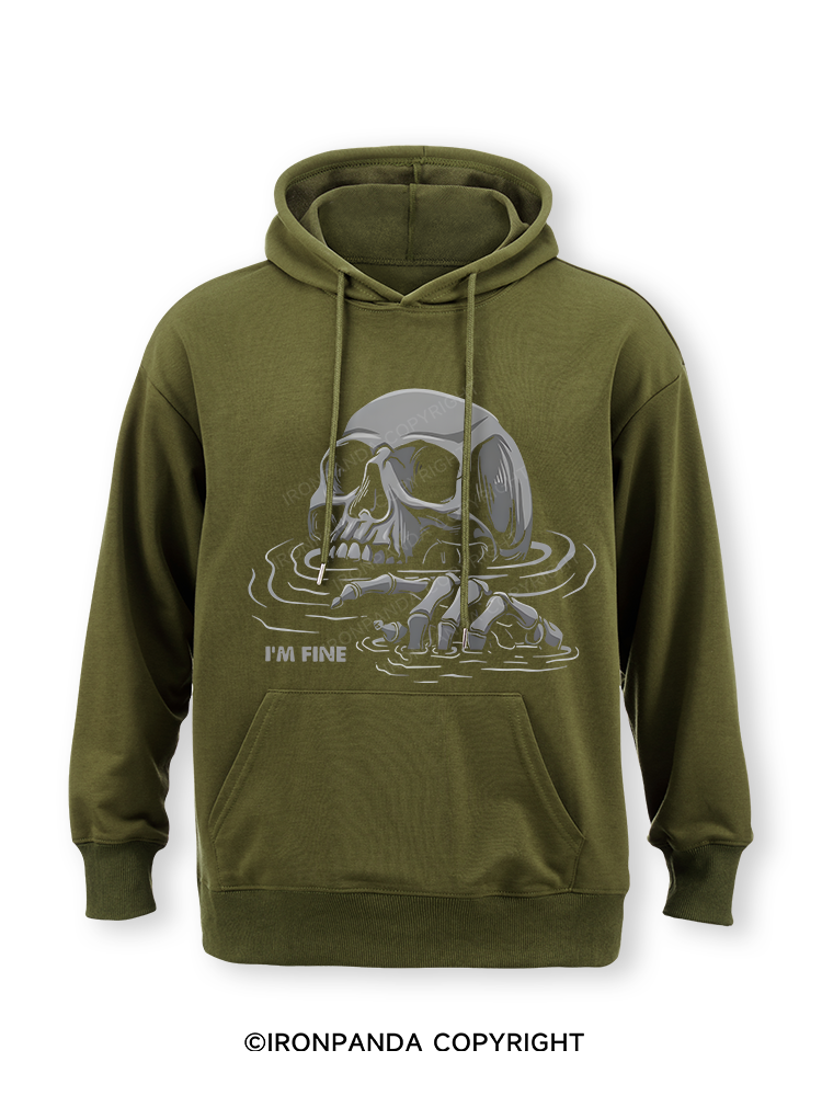 I’M FINE Classic Gym Hoodie