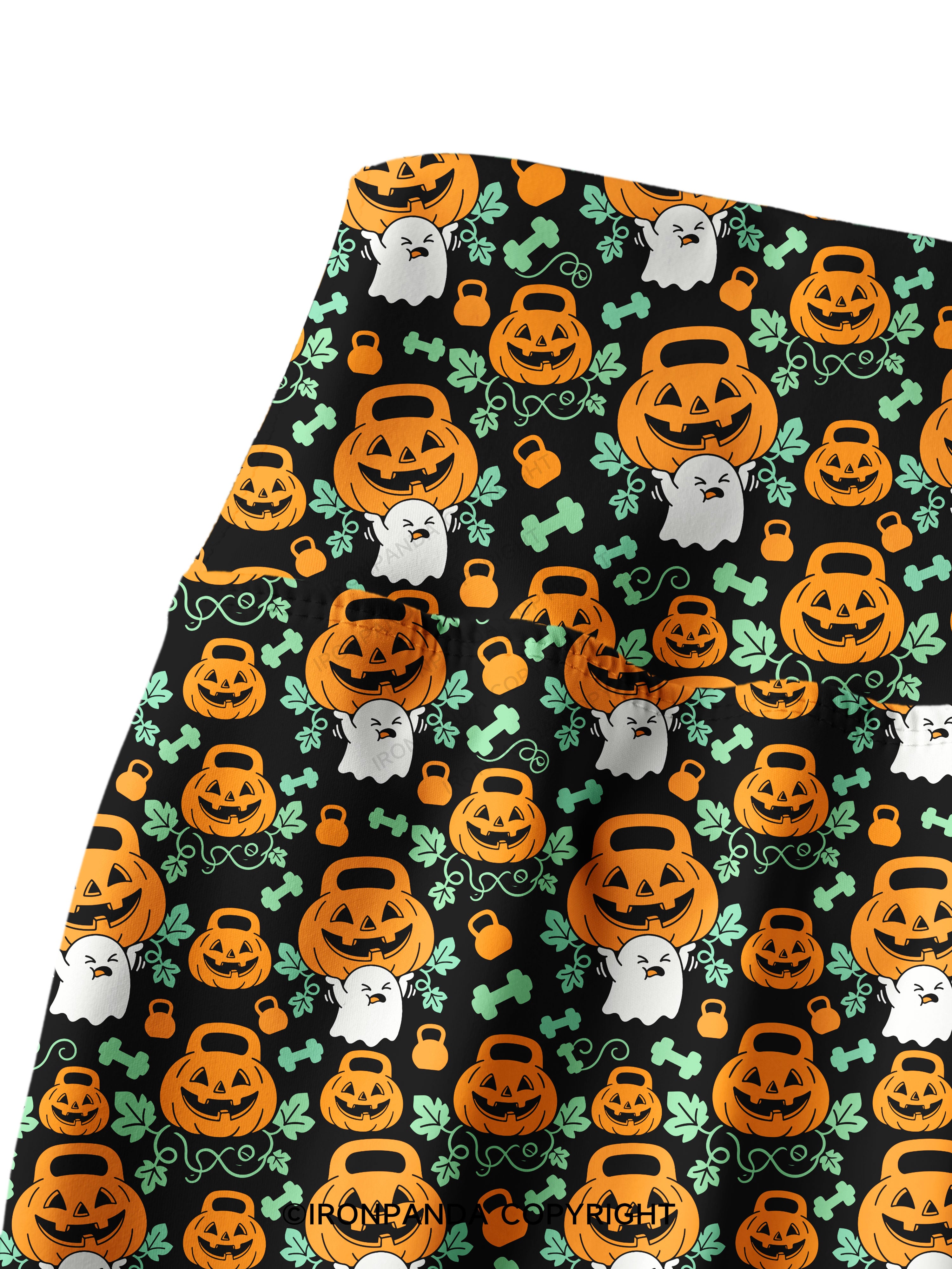 HEAVY SPOOKY Printed Yoga Pants