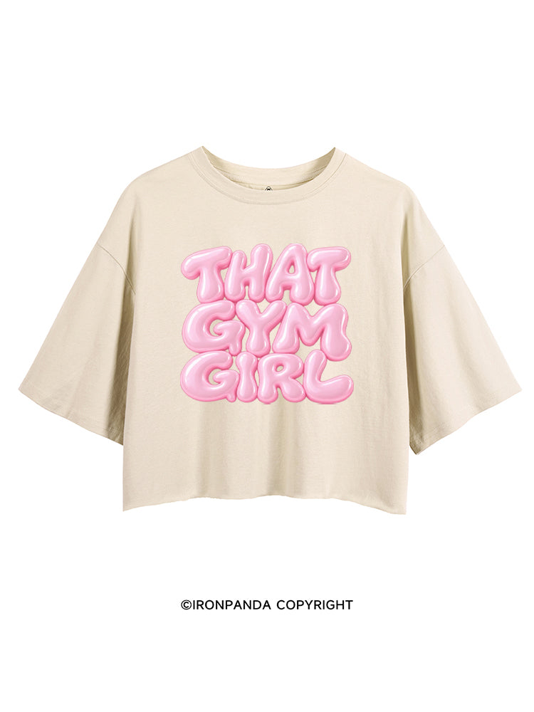 THAT GYM GIRL PINK STYLE CROP TOPS