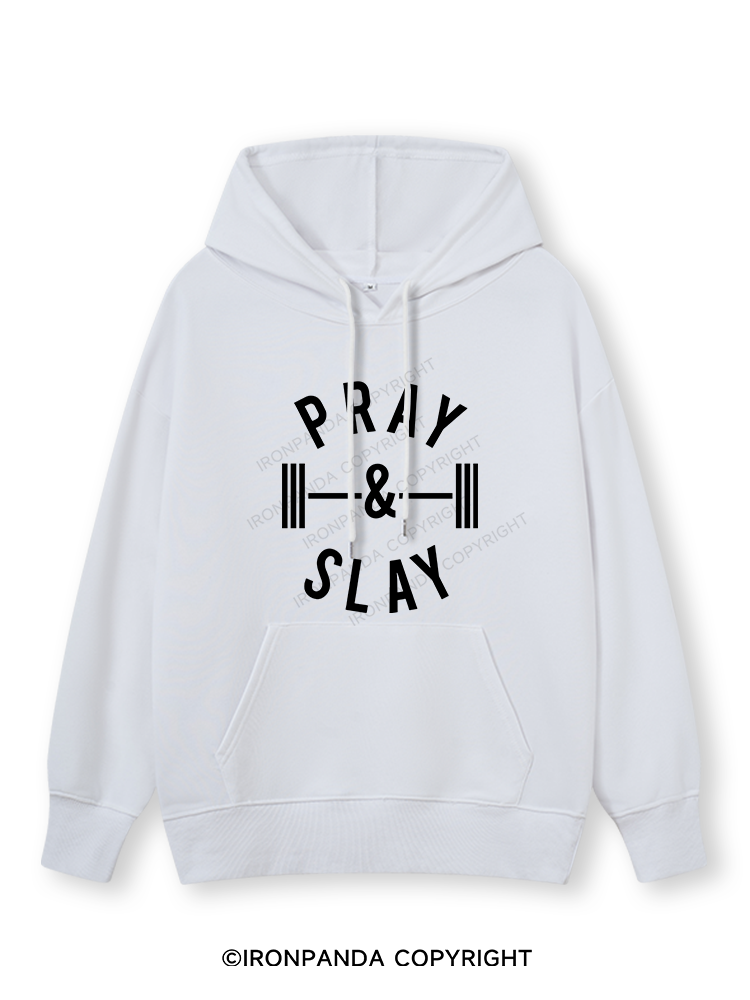 PRAY AND SLAY Classic Gym Hoodie
