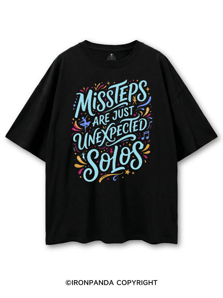 MISSTEPS ARE JUST UNEXPECTED SOLOS COTTON PUMP COVER