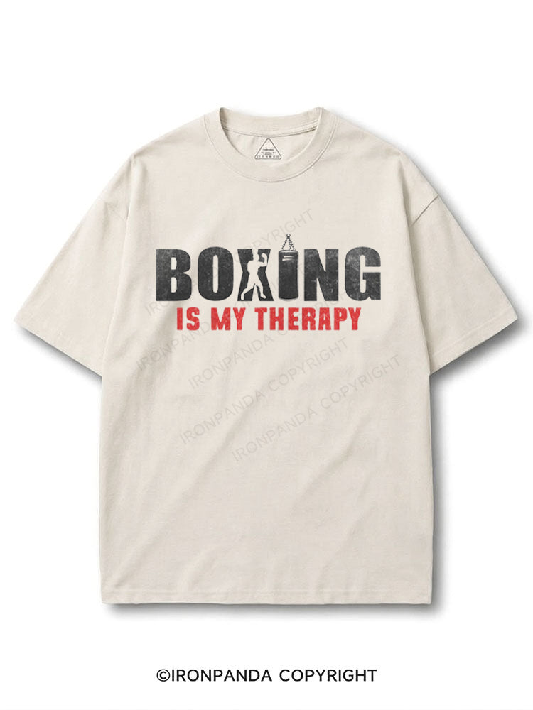 Boxing is my Therapy COTTON PUMP COVER