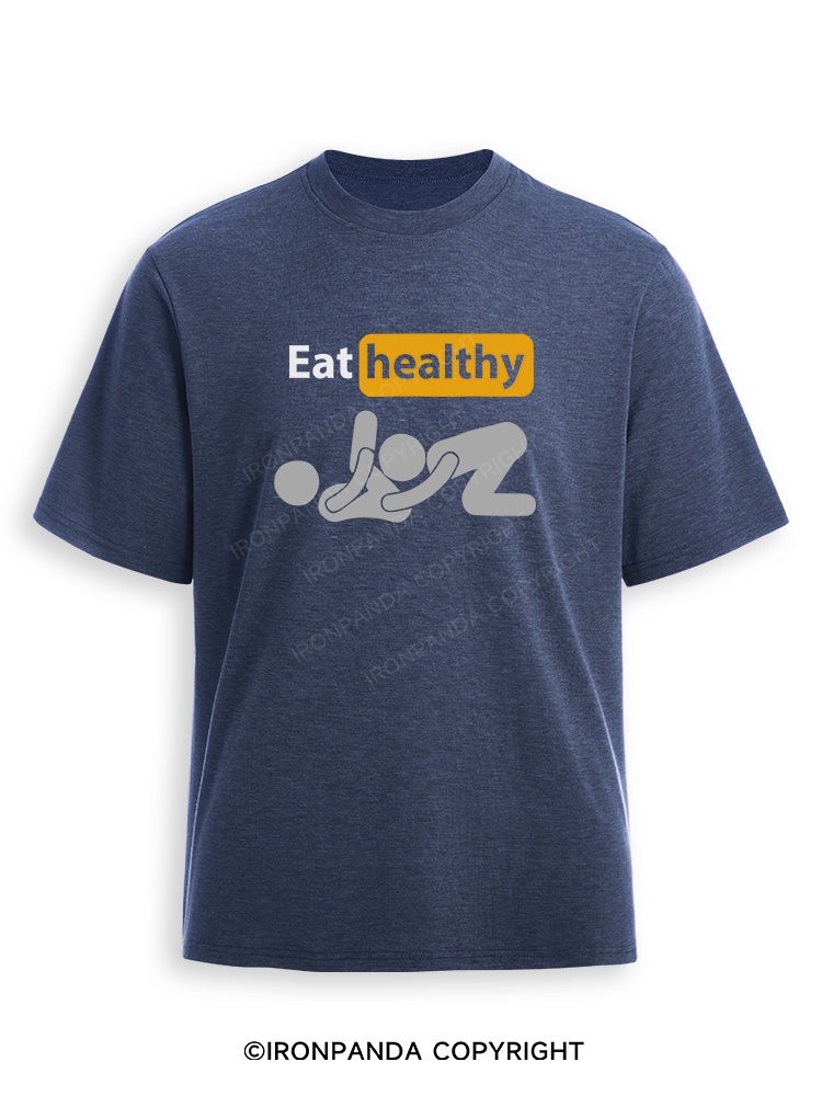 eat healthily Ultra Soft Heather T-Shirt