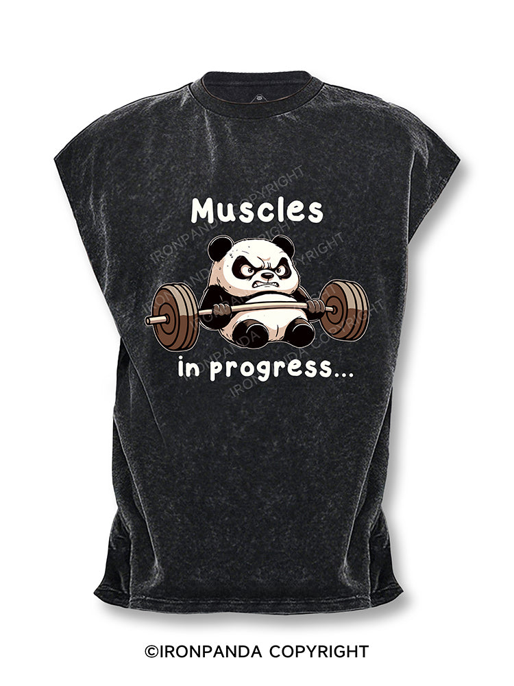 muscles in progress Cut Off Tank