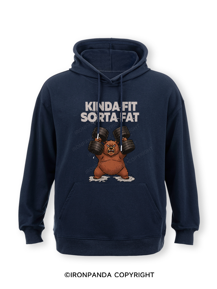 KINDA FIT SORTA FAT Classic Gym Hoodie