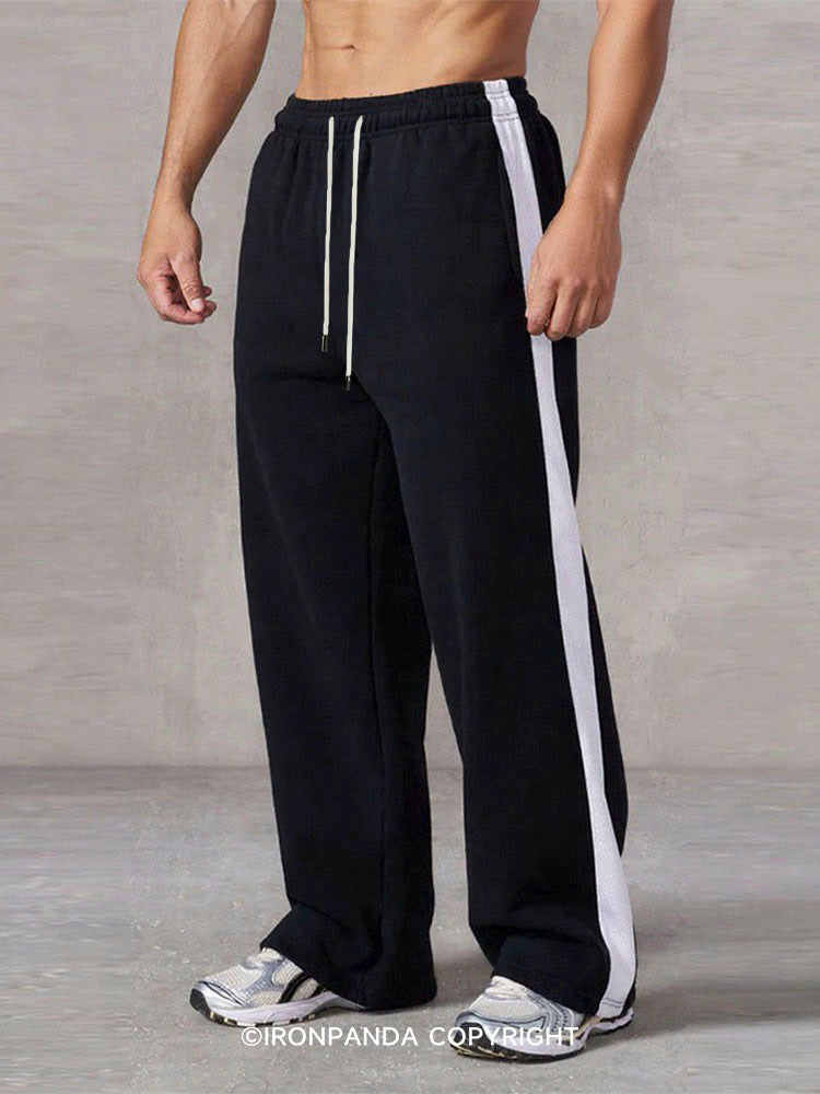 IRONPANDA Relaxed-Fit Athletic Pants