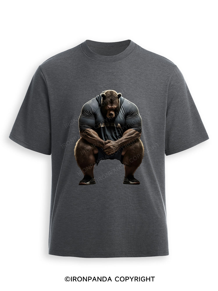 I'm Not Here To Talk Ultra Soft Heather T-Shirt