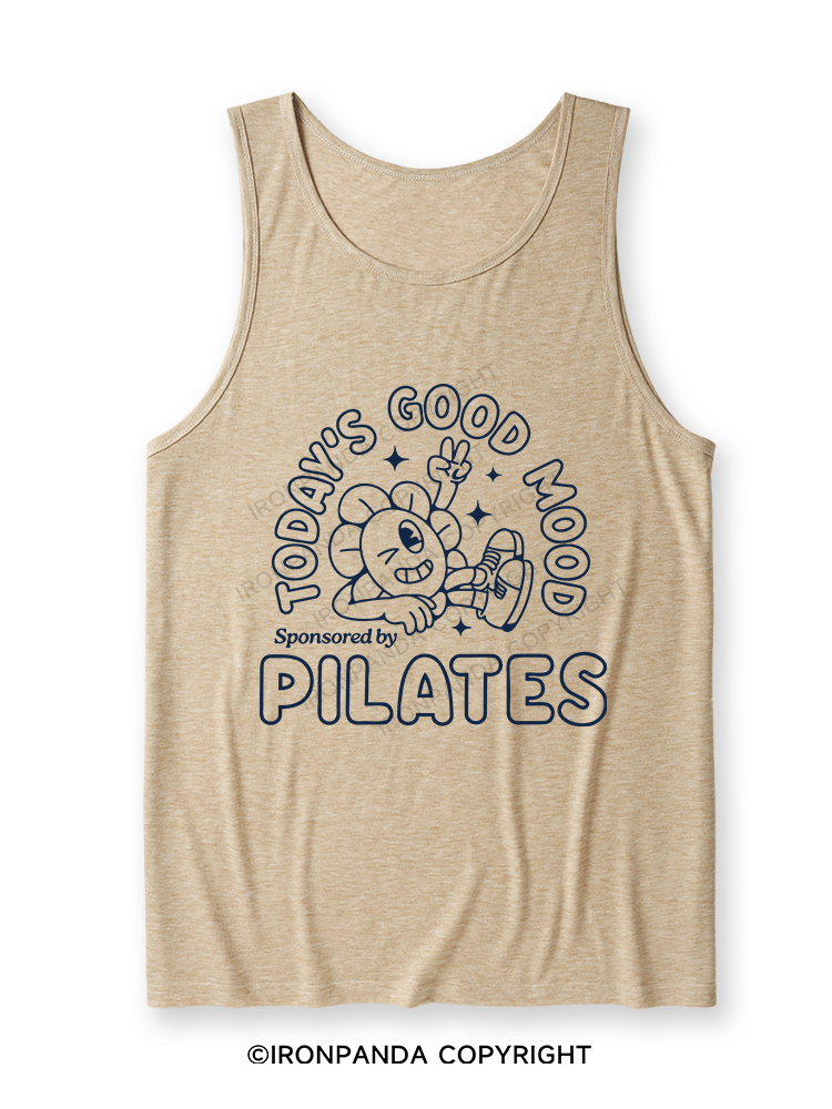 today's good mood sponsored by pilates Ultra Soft Heather Tank