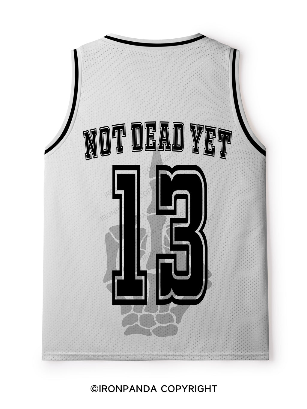 SURVIVING PURELY OUT OF SPITE Mesh Tank Top