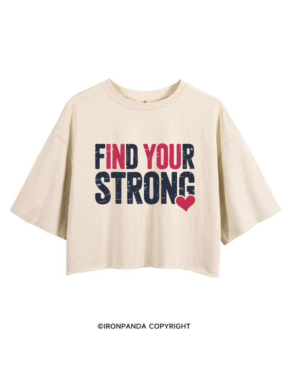 FIND YOUR STRONG CROP TOPS