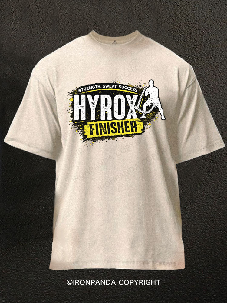 hybrid race Washed Gym Shirt