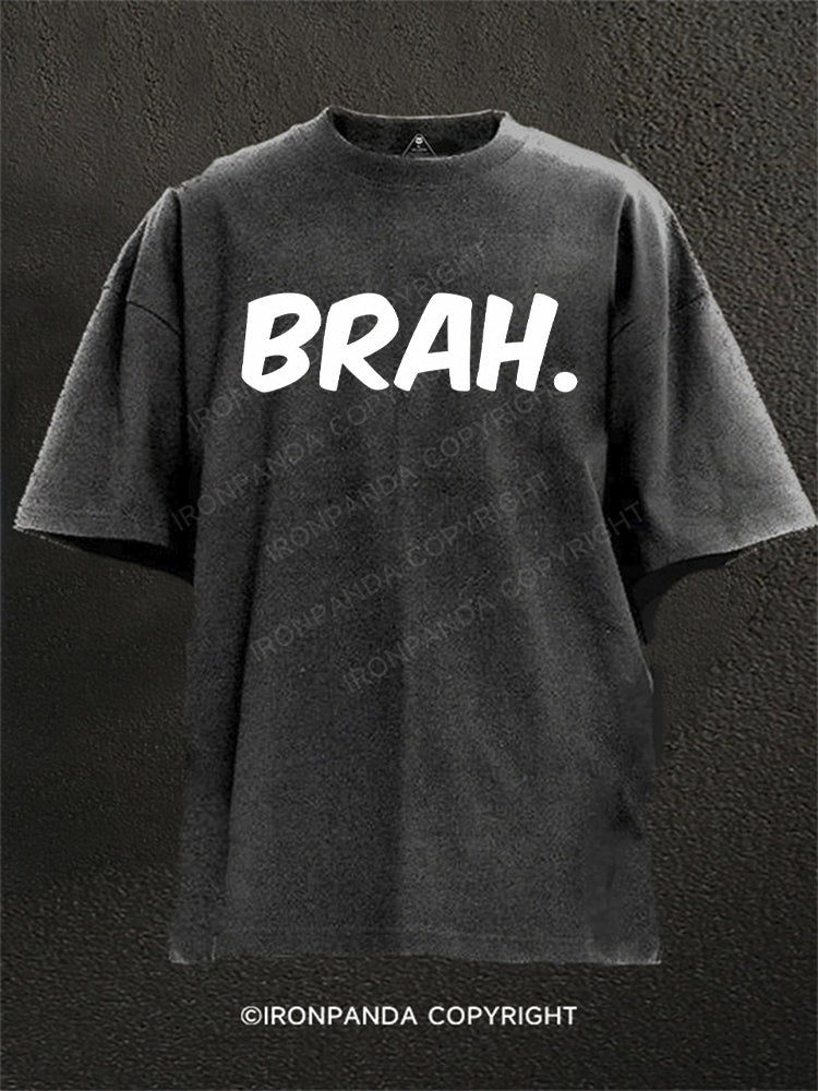 Brah Washed Gym Shirt