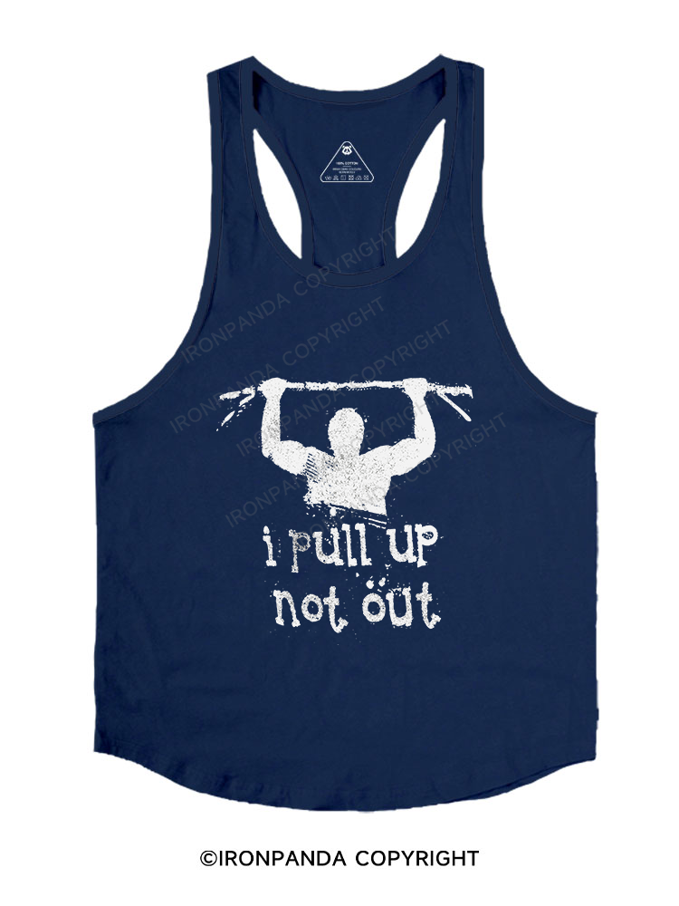 I pull up not out Stringer Gym Vest