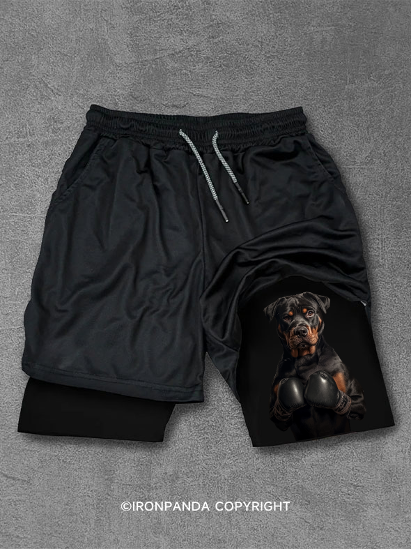 Boxing Rottweiler Training Shorts