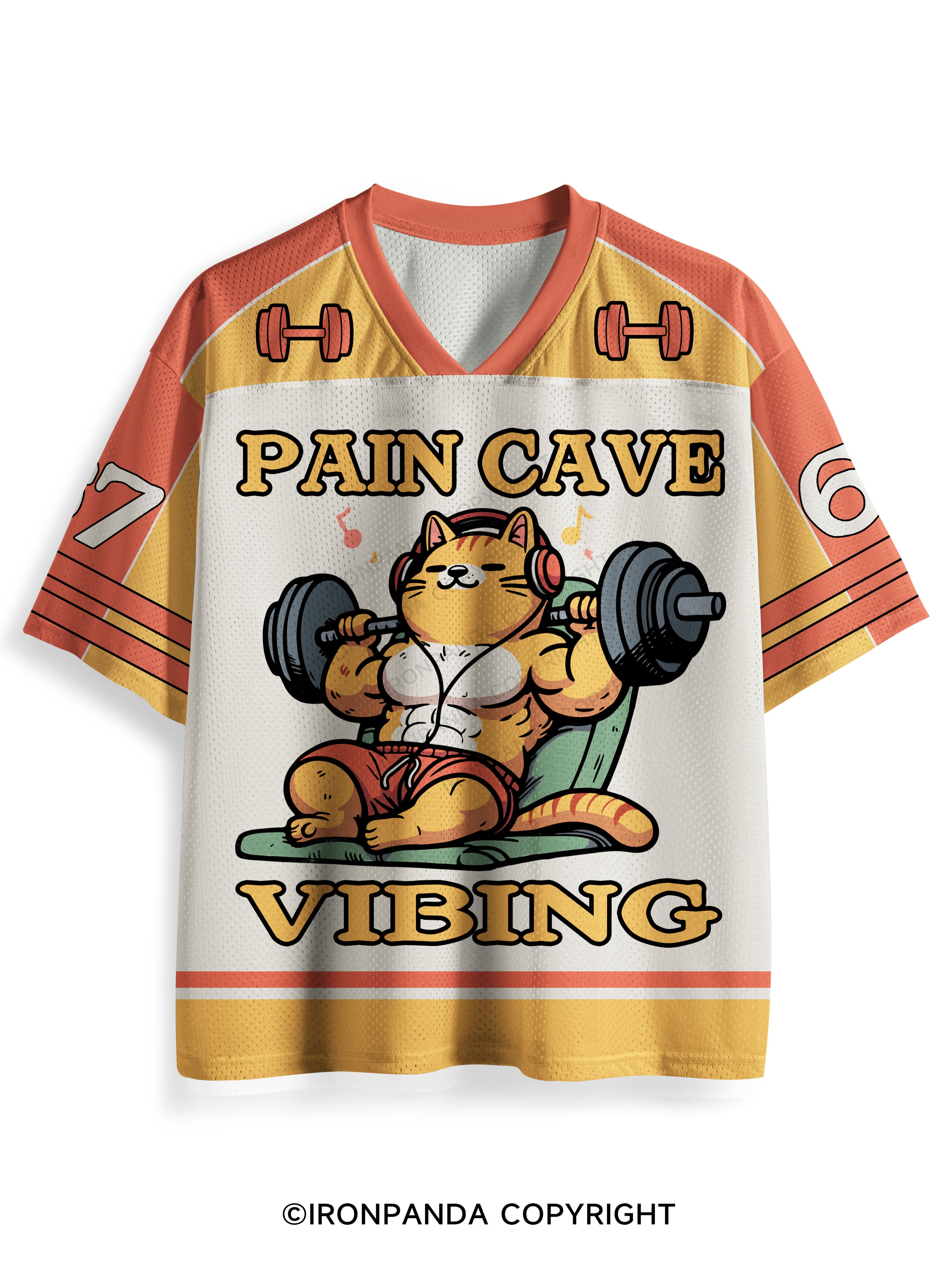 Pain cave vibing Mesh Jersey
