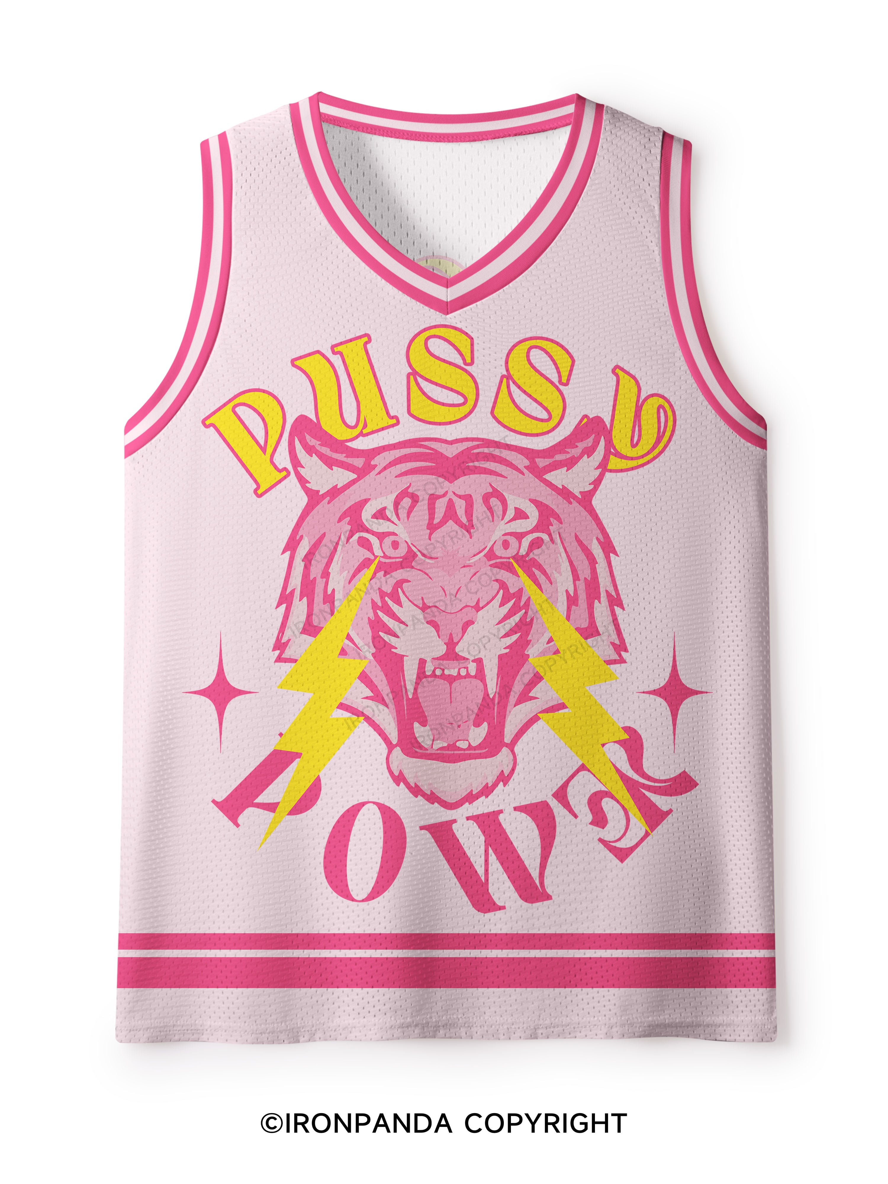 pussy power Mesh Tank Top
