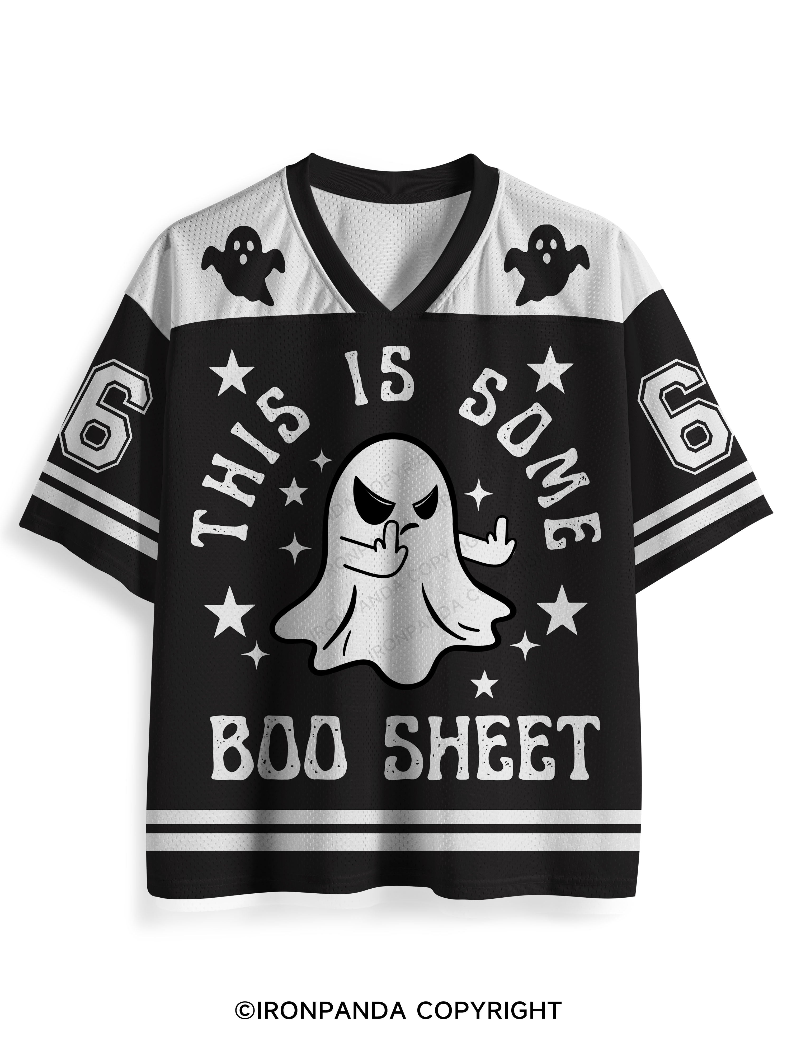 this is some boo sheet Mesh Jersey