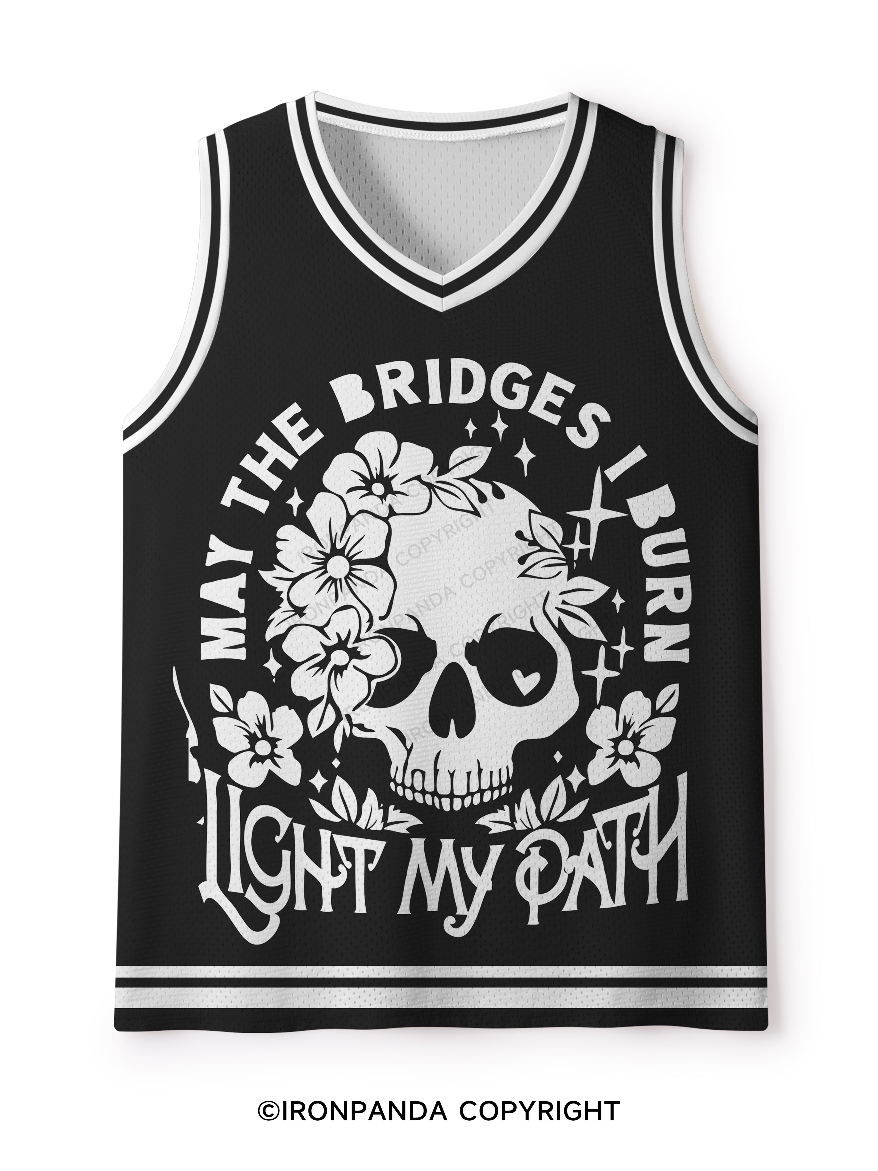 May The Bridges I Burn Light The Way Gym Mesh Tank Top