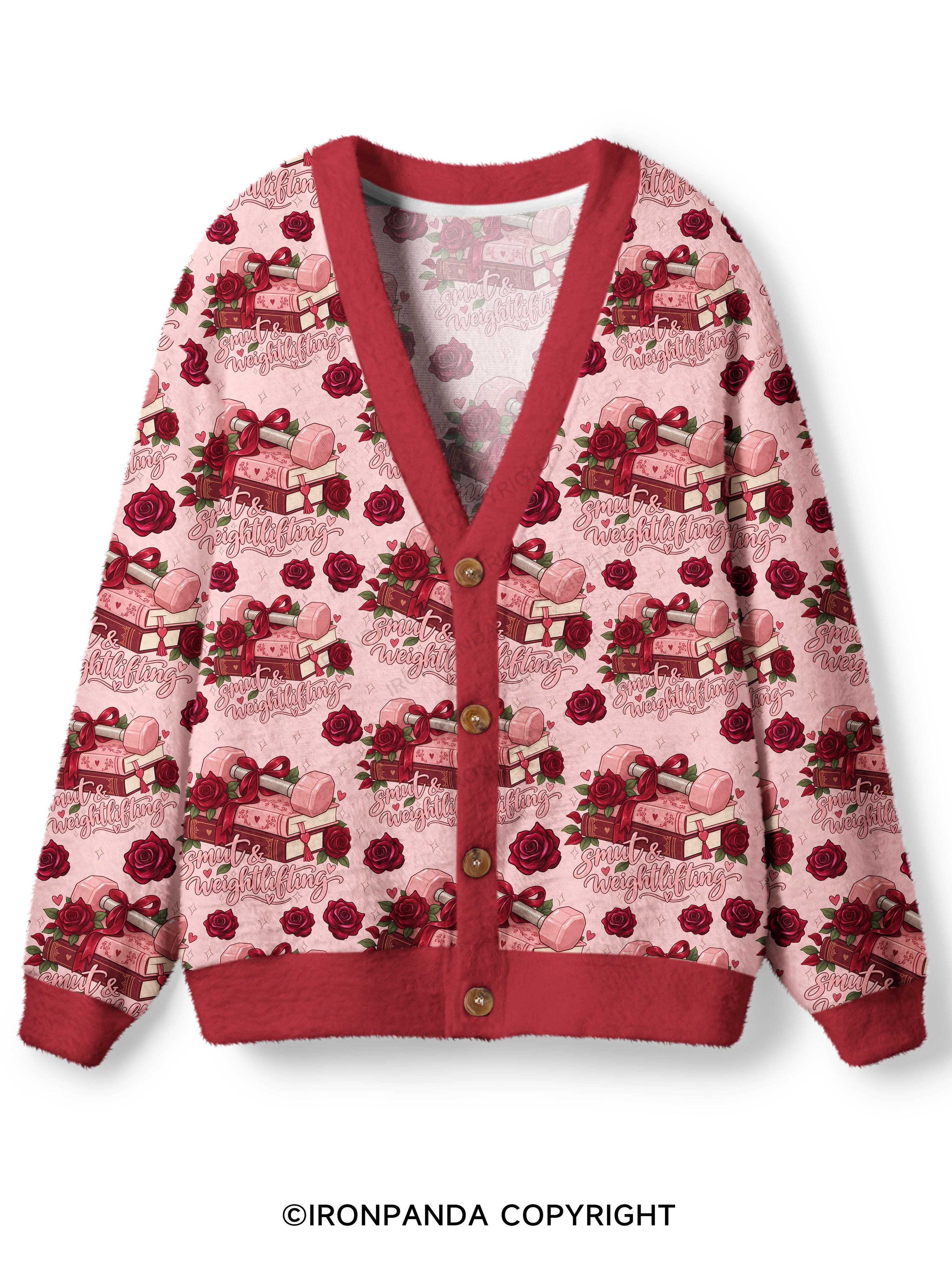 Smut & Weightlifting Ugly Cardigan Sweater