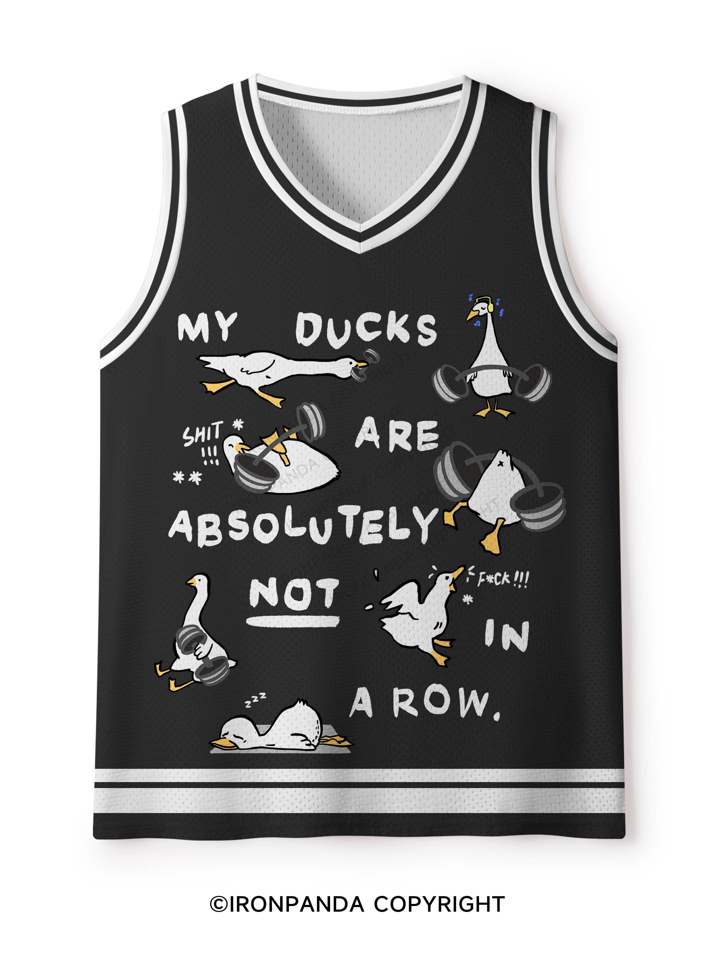GYM DUCKS Mesh Tank Top