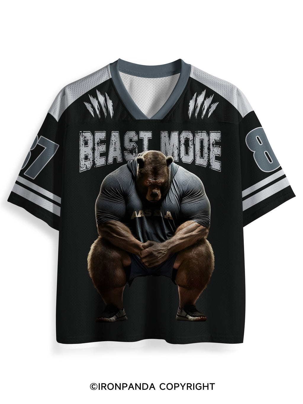 I'M NOT HERE TO TALK Mesh Jersey