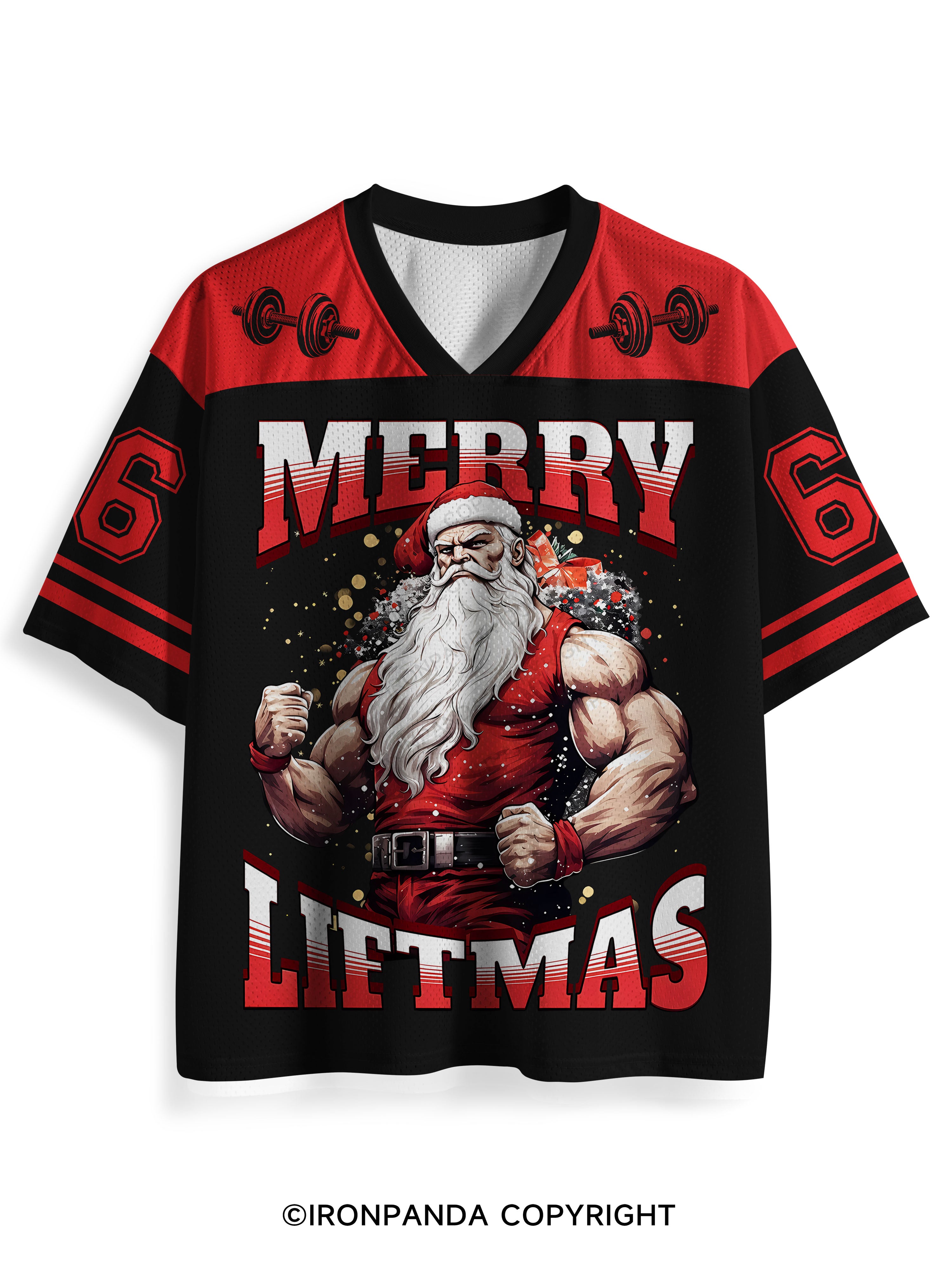 Merry Liftmas Mesh Jersey