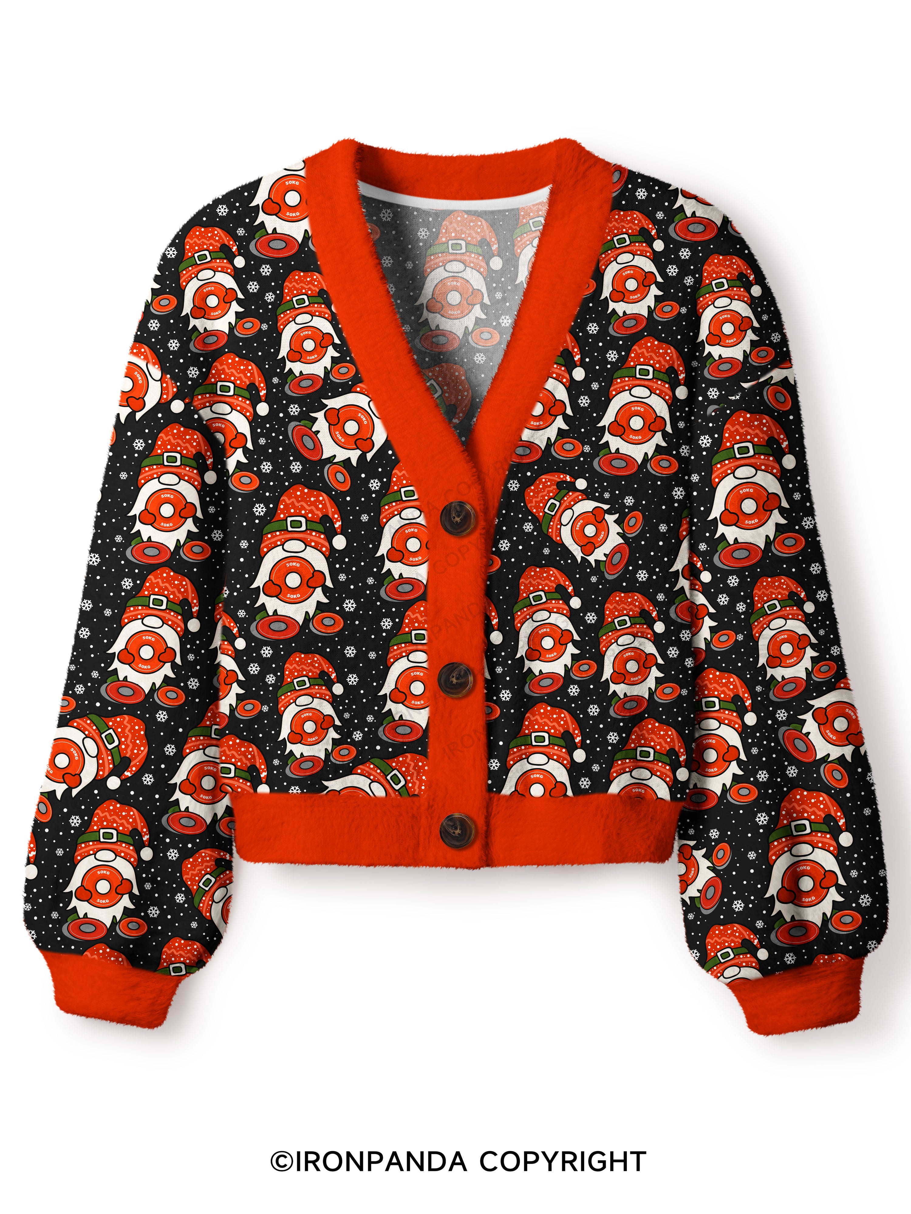 Shhh I'm Doing Math Crop Ugly Cardigan Sweater