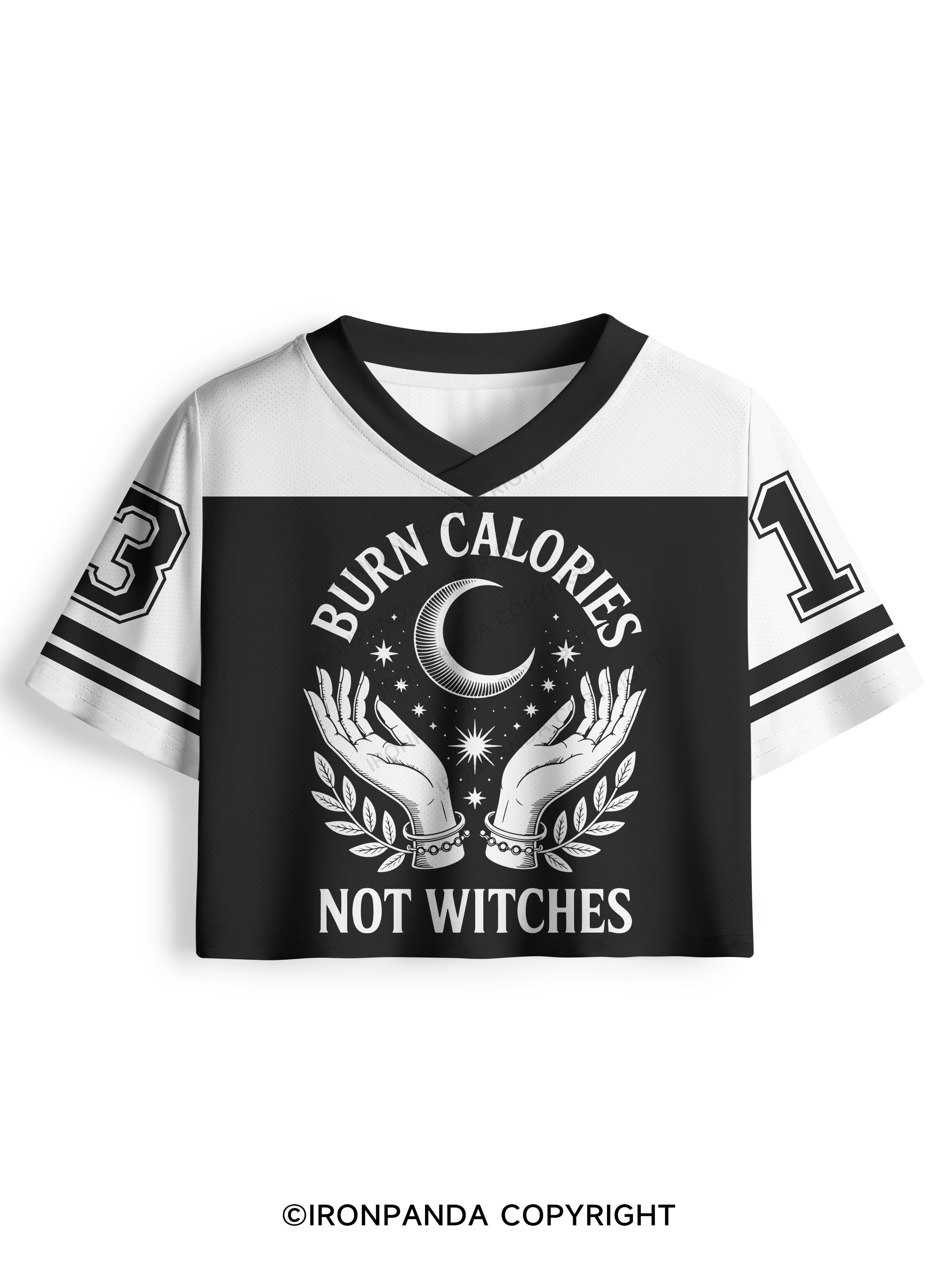 BURN CALORIES NOT WITCHES Pro Mesh Jersey