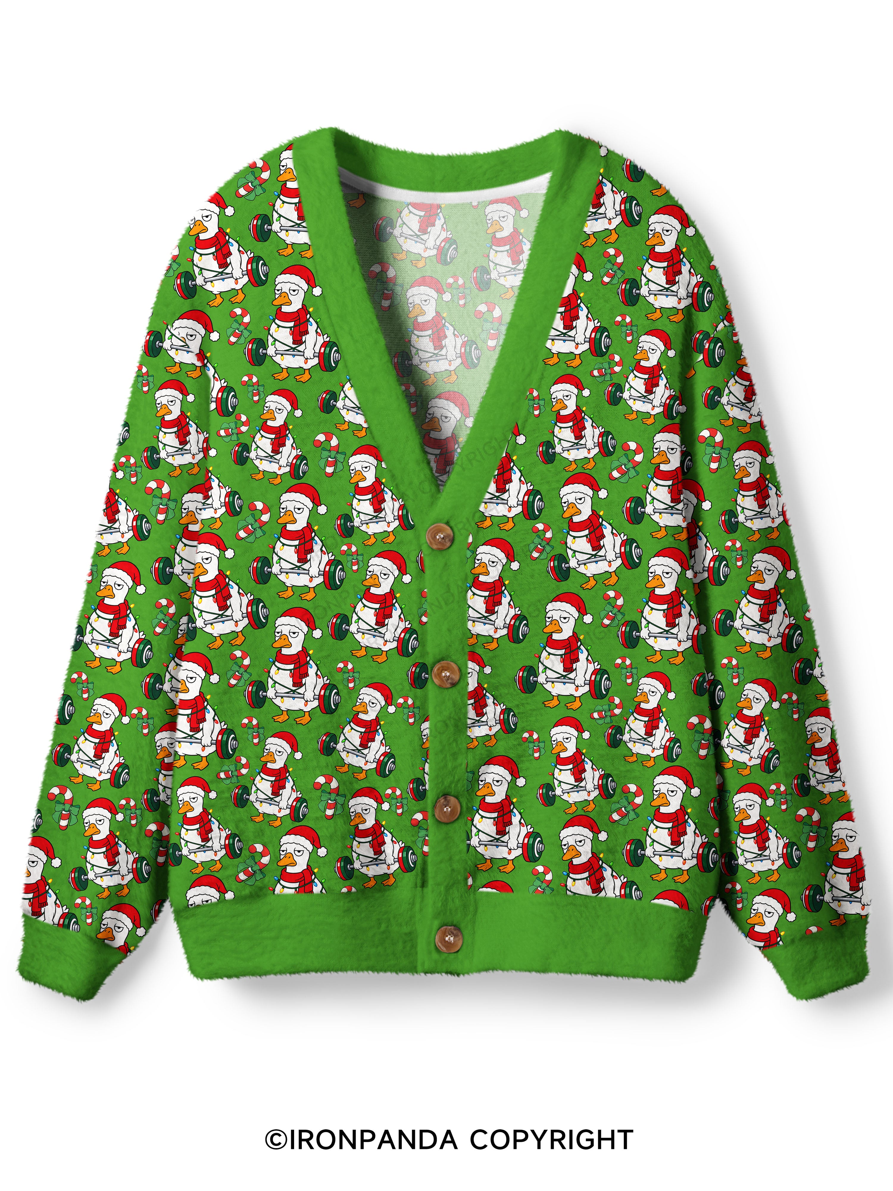 JUST GONNAJINGLE A BITI’M TIRED Ugly Cardigan Sweater