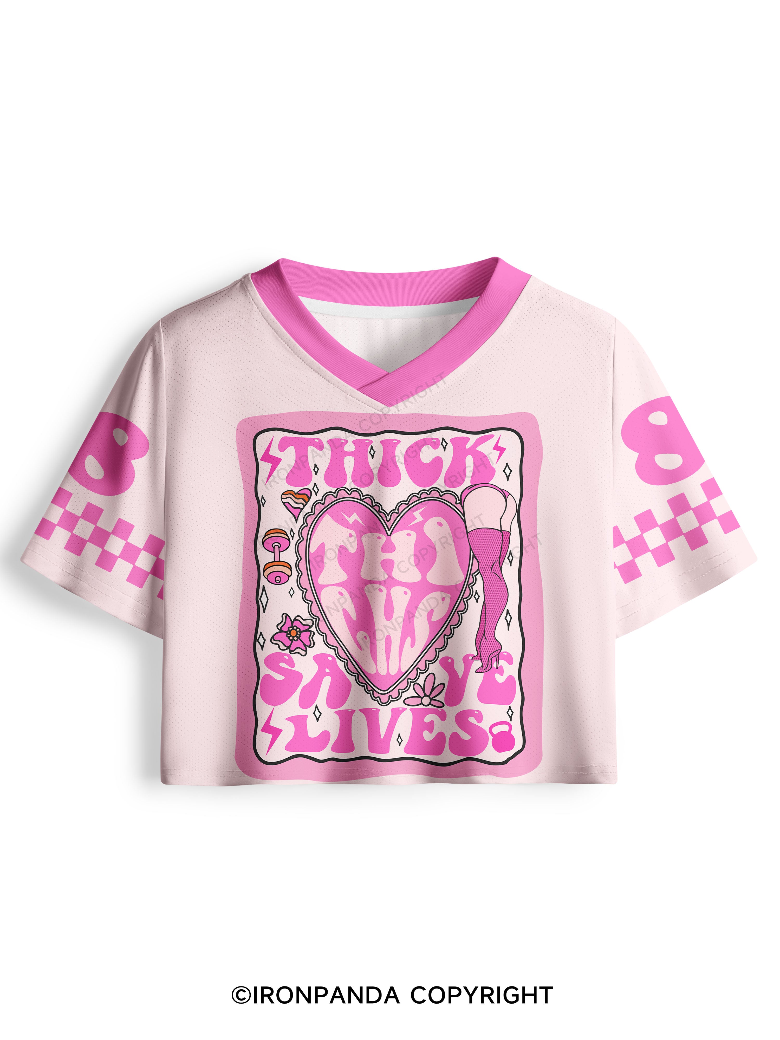 Thick Thighs Save Lives Pro Mesh Jersey