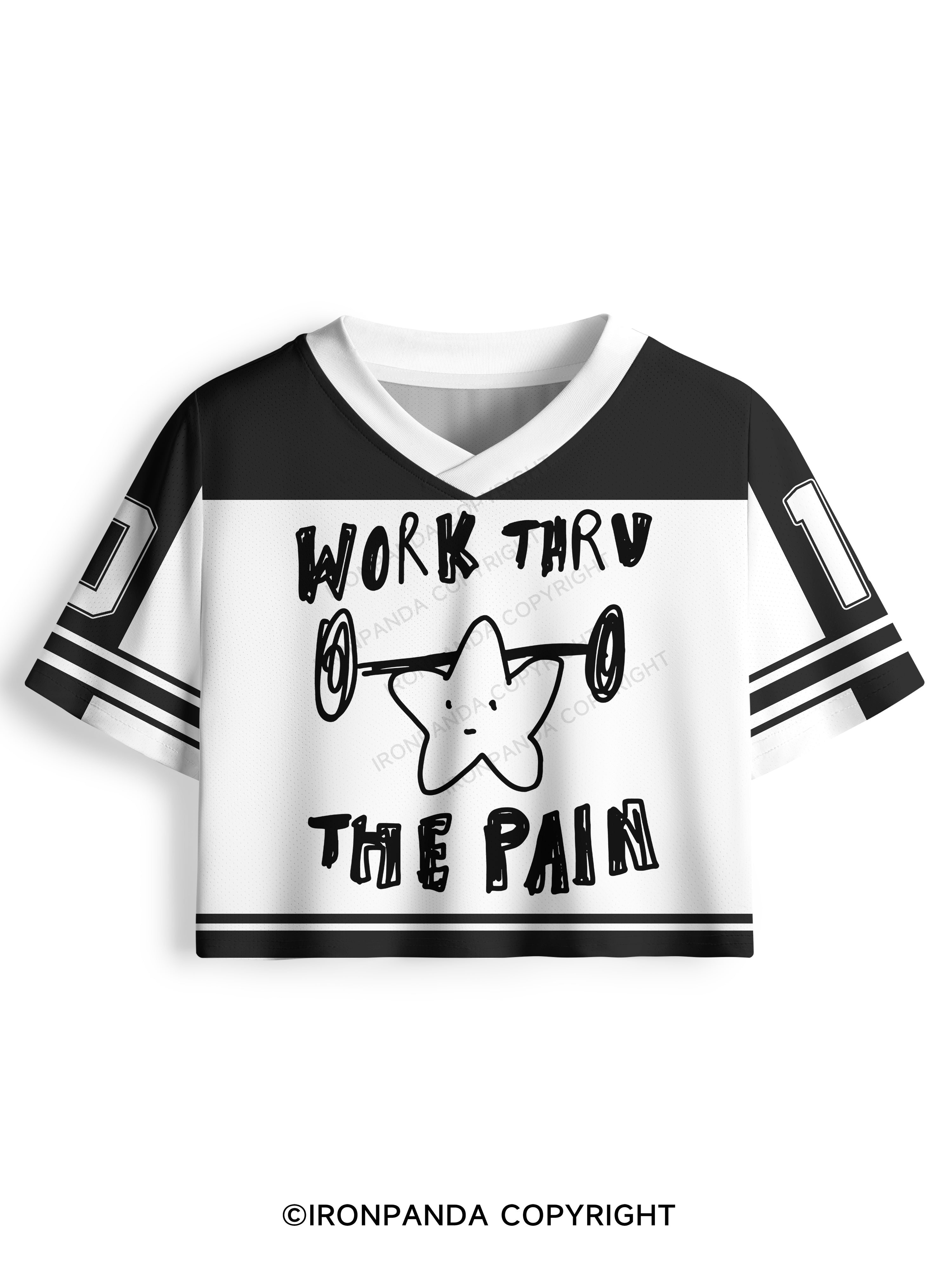 WORK THROUGH THE PAIN Pro Mesh Jersey
