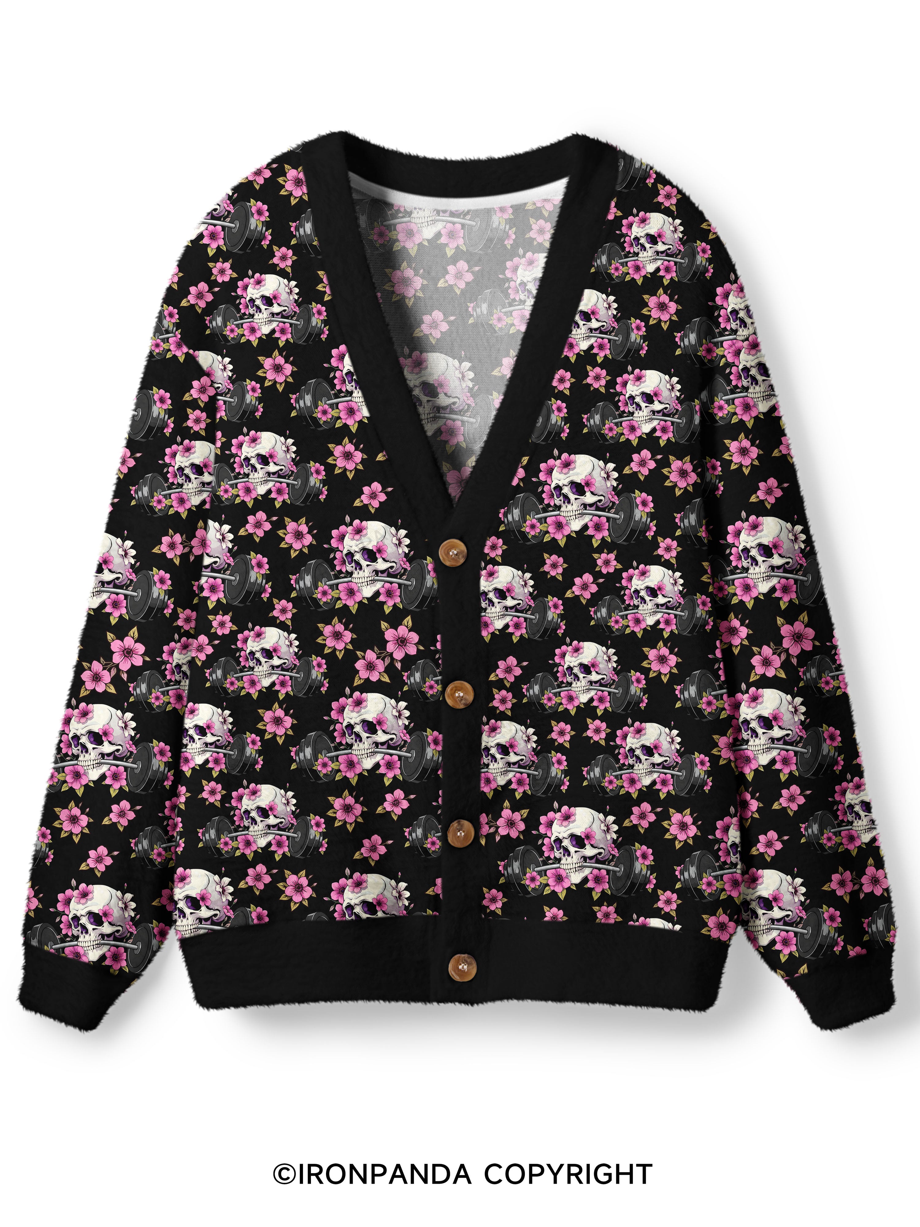 GYM THERAPY IN SESSION Ugly Cardigan Sweater