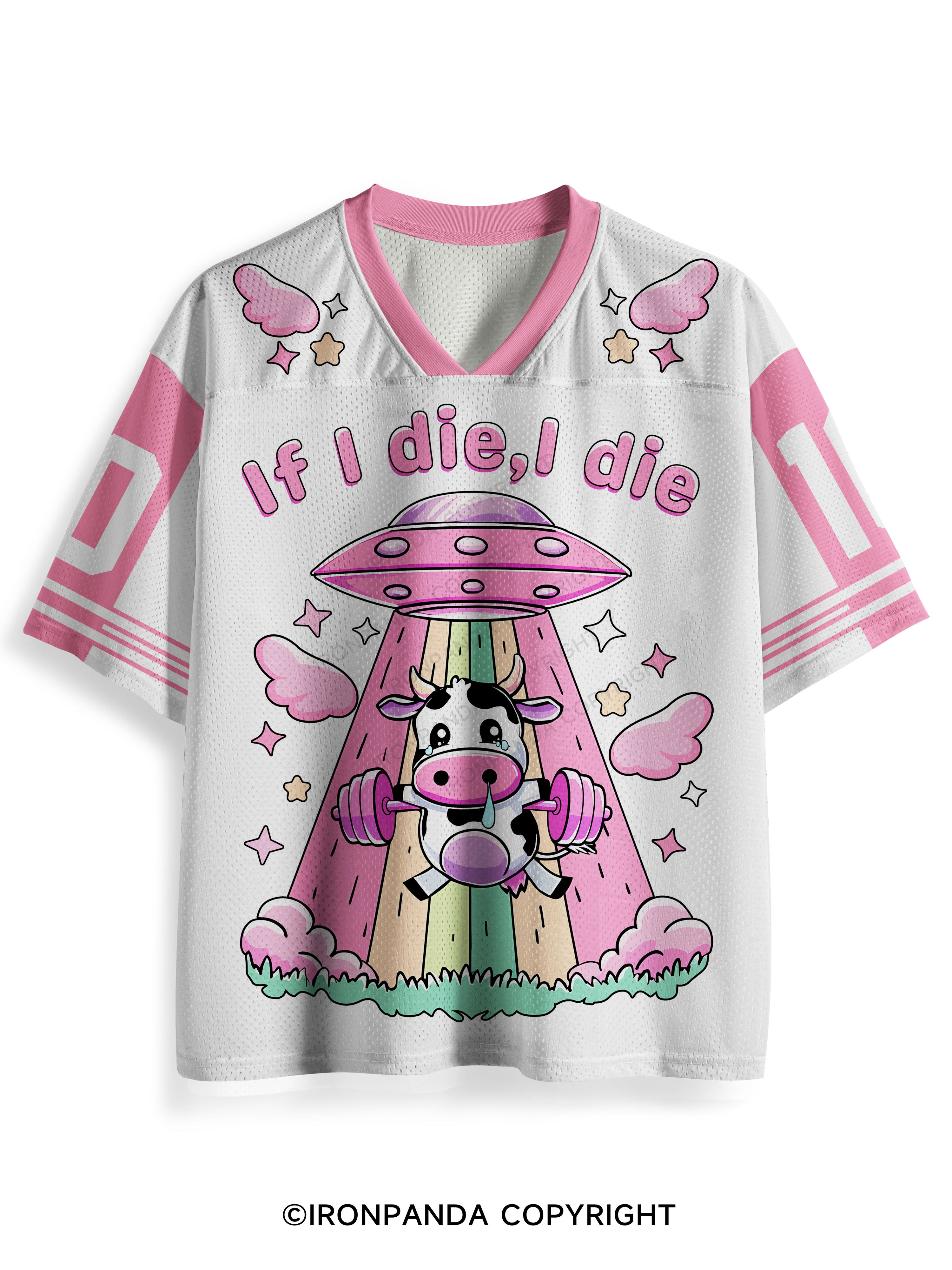 IF I DIE I DIE Mesh Jersey