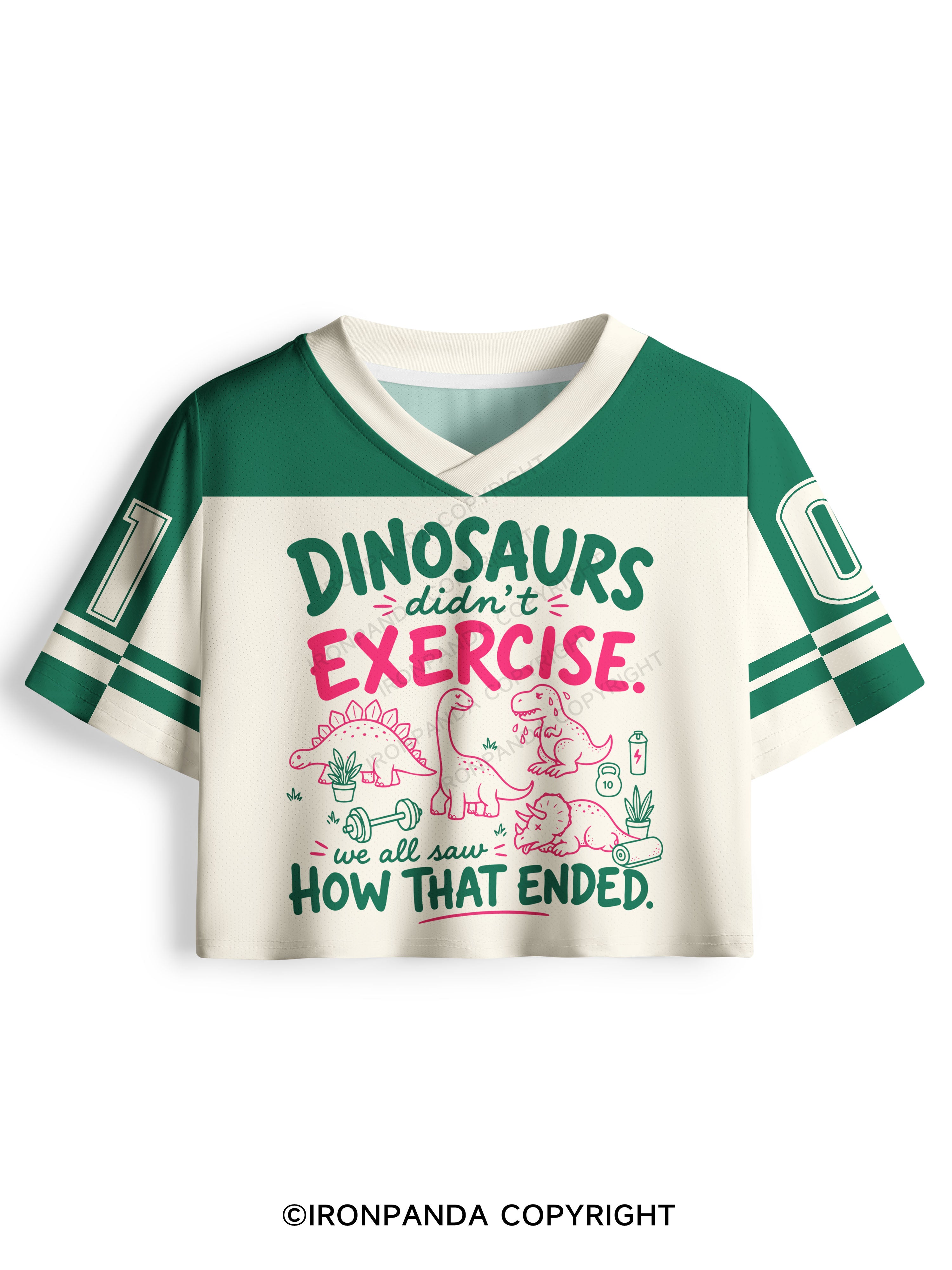 DINOSAURS DIDN'T EXERCISE. WE ALL SAW HOW THAT ENDED Pro Mesh Jersey