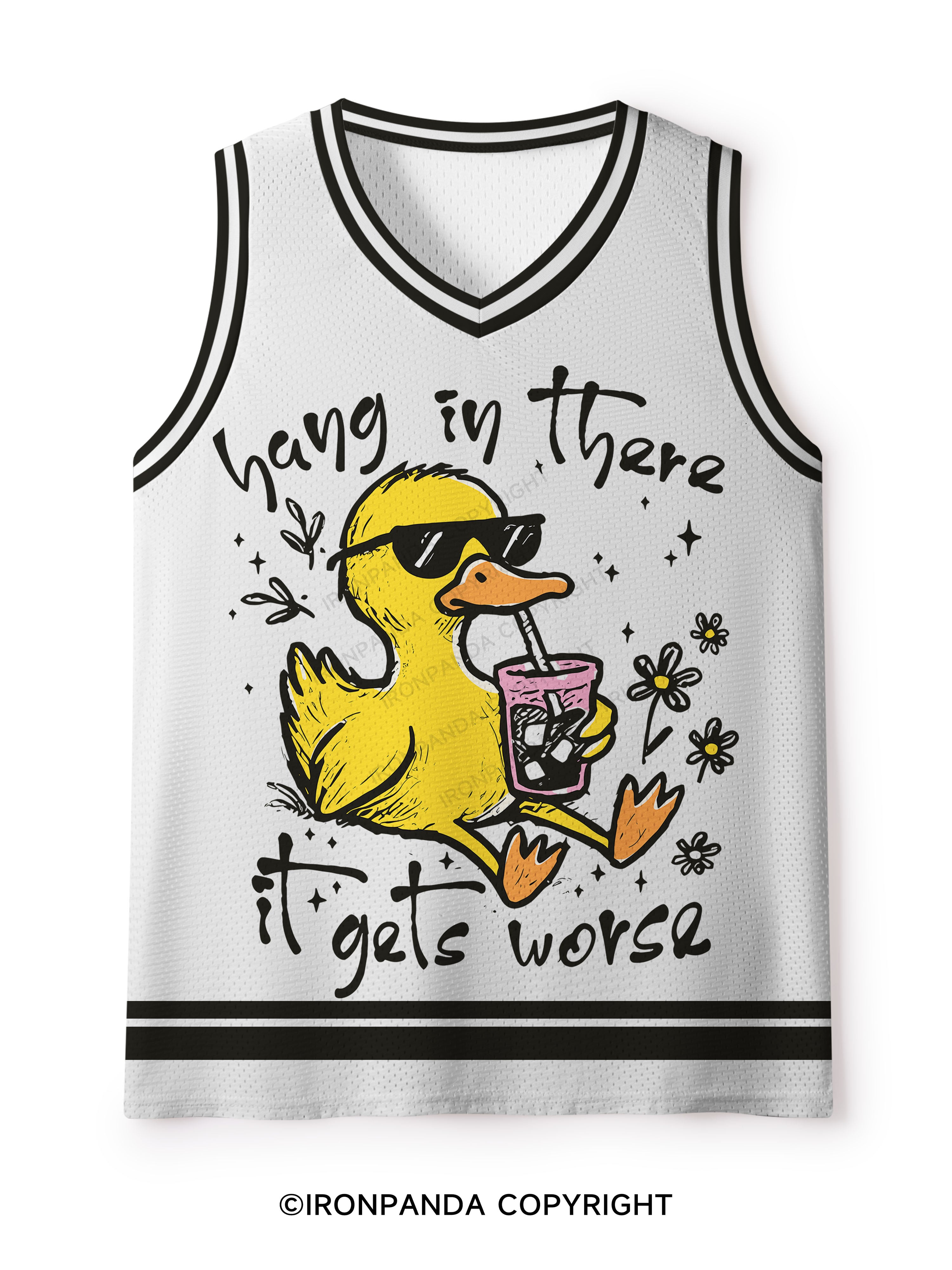 Hang in there Mesh Tank Top