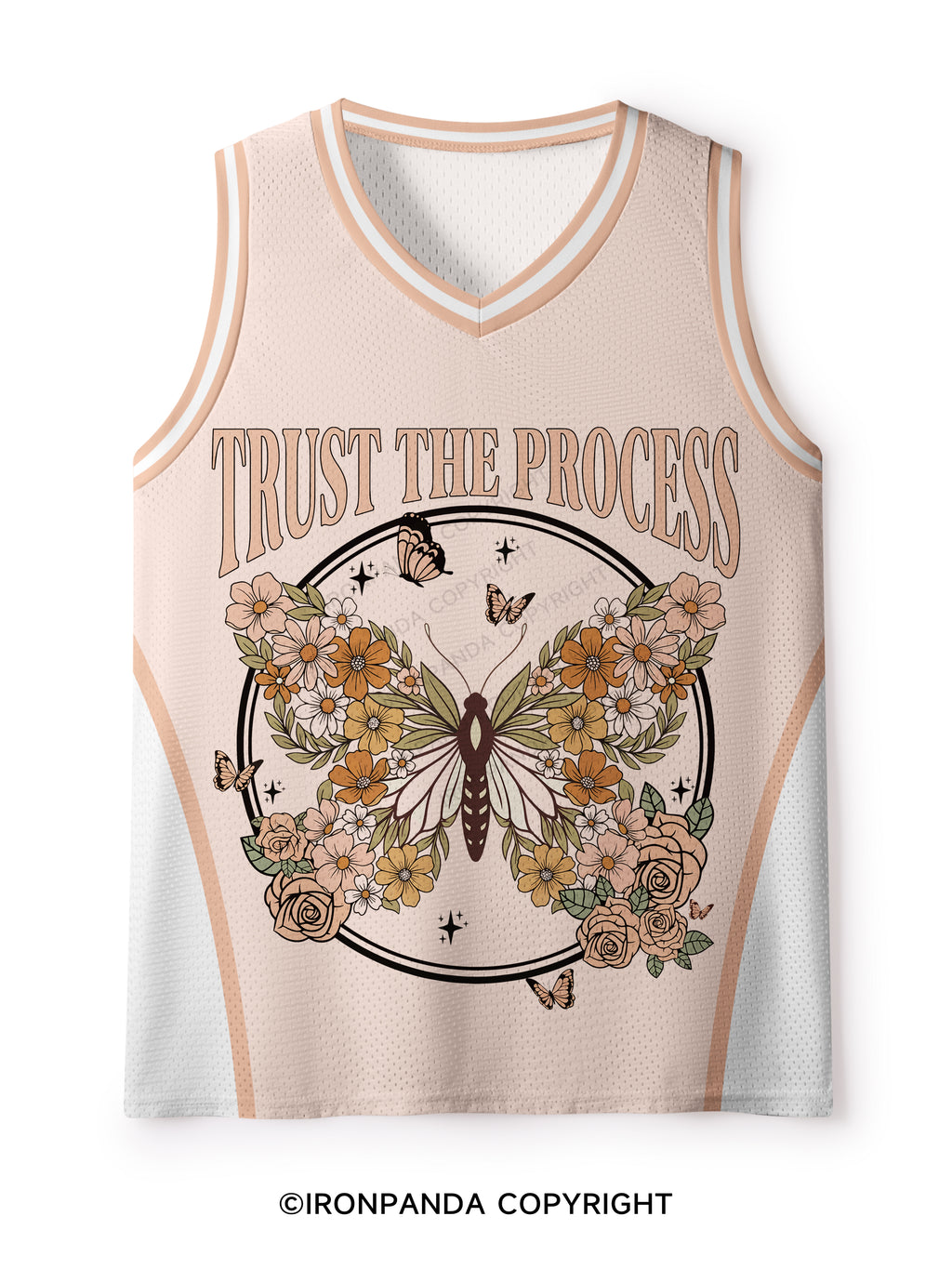 TRUST THE PROCESS Mesh Tank Top