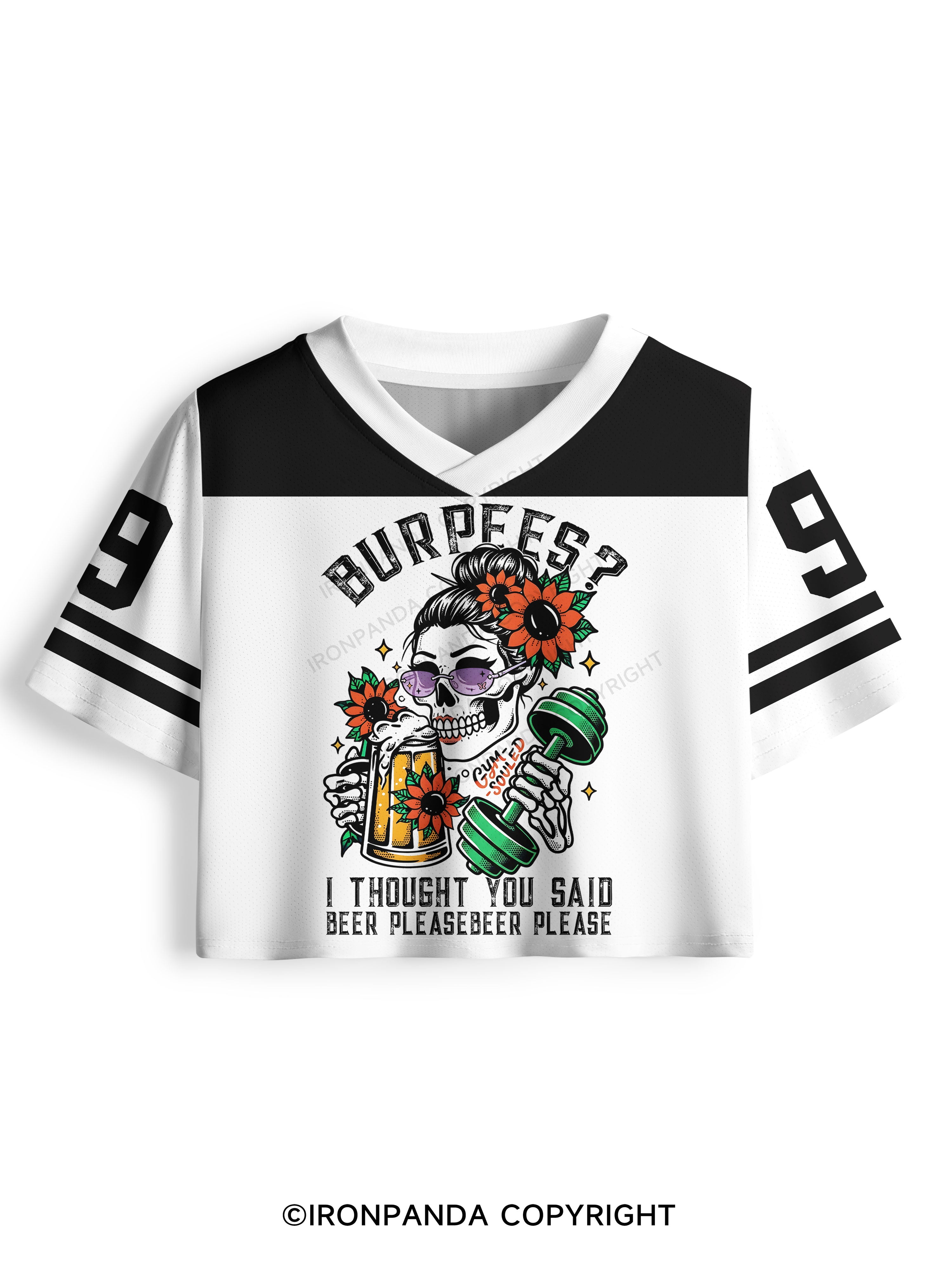 BURPEES ？I THOUGHT YOU SAID BEER PLEASE Pro Mesh Jersey