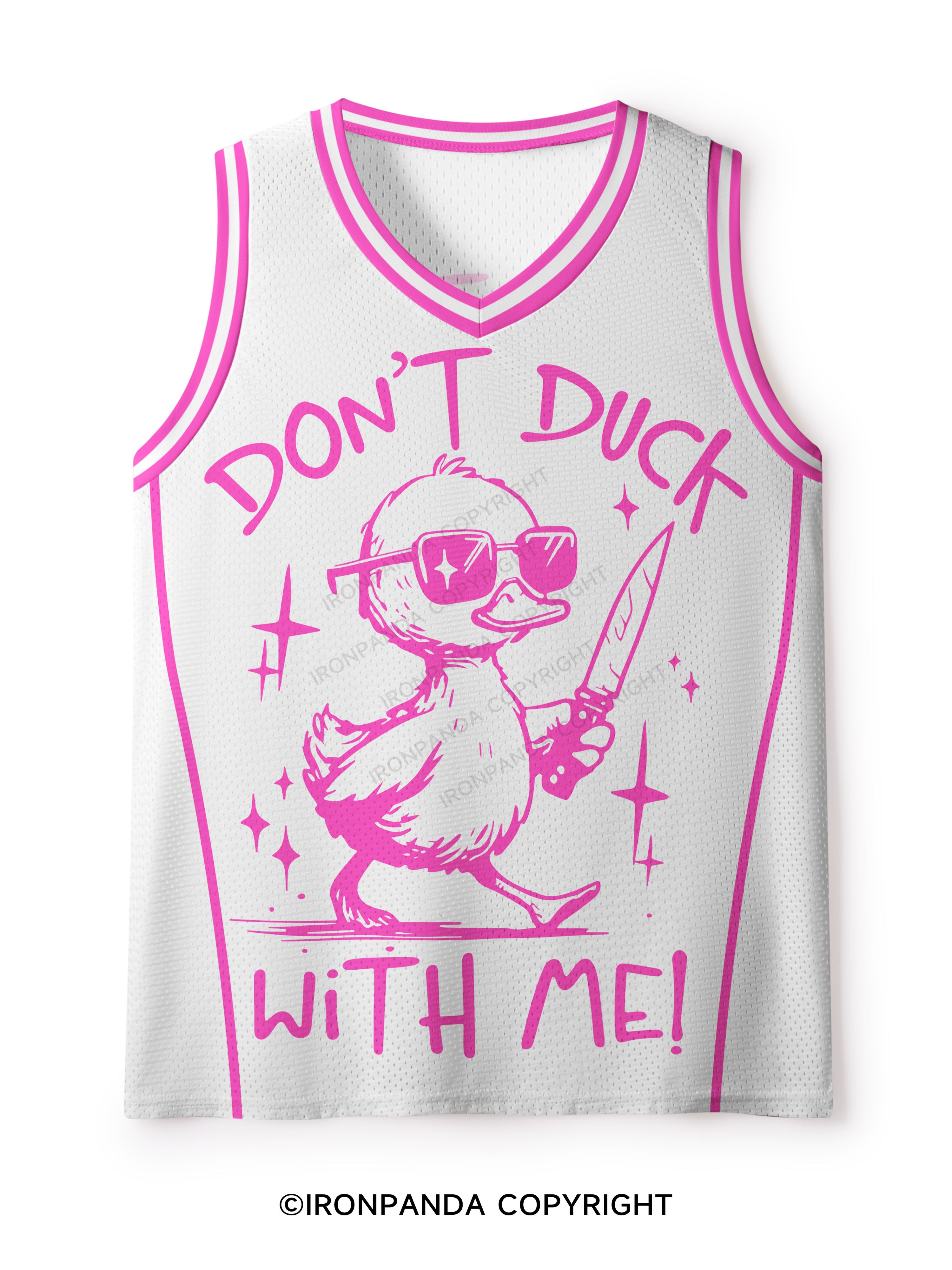 Don't duck with me Mesh Tank Top