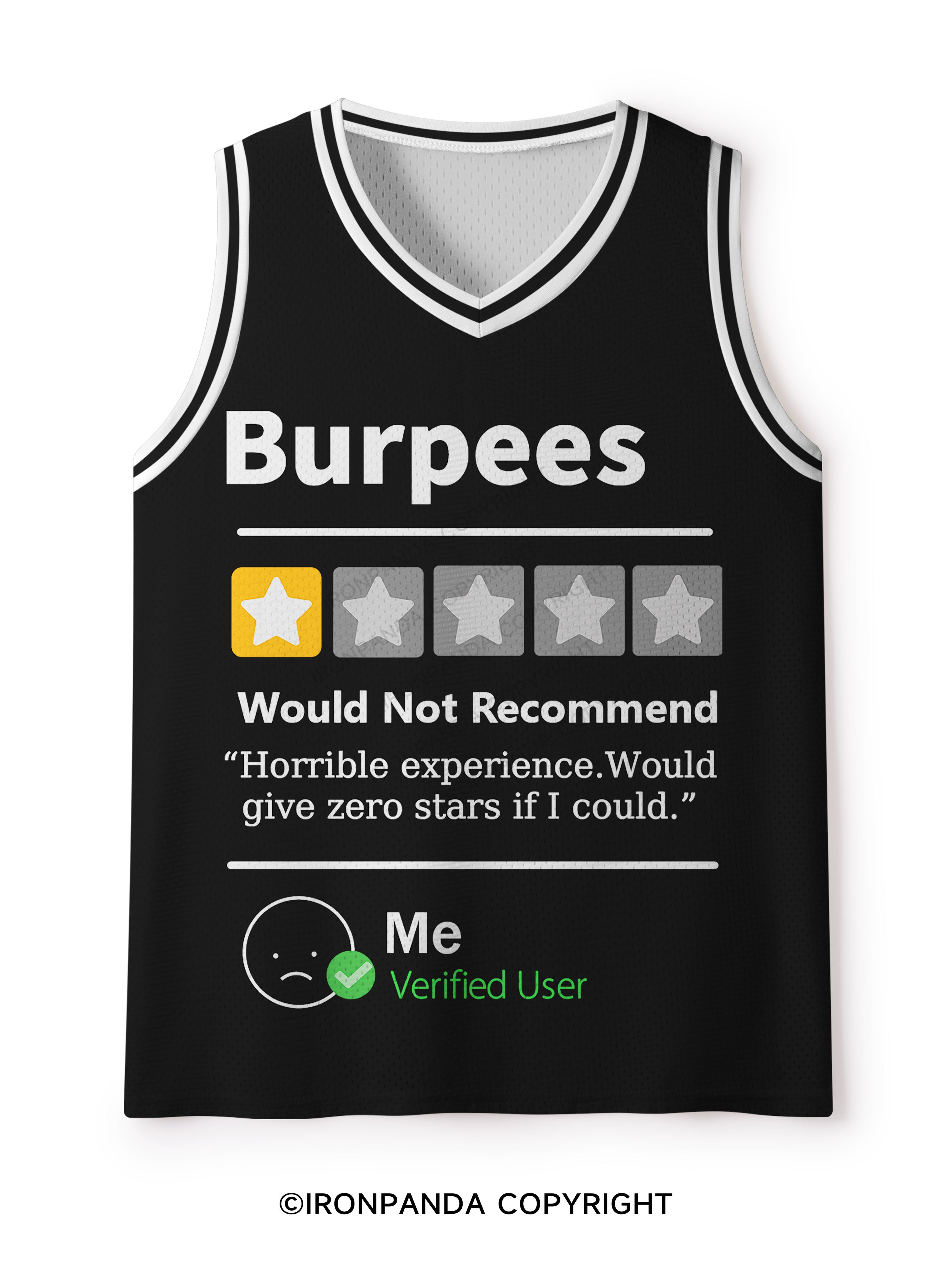 BURPEES REVIEWED Mesh Tank Top