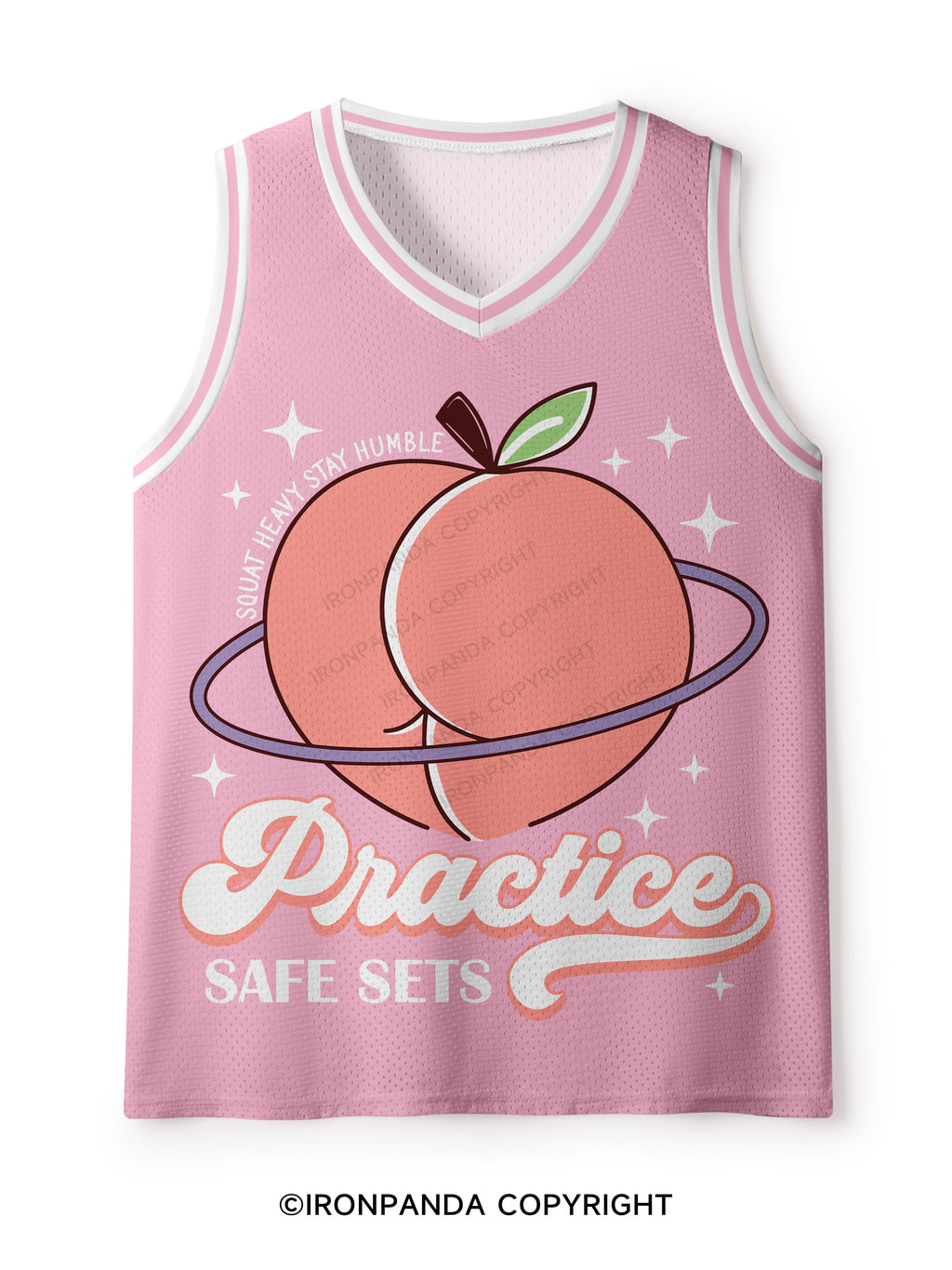 Practice Safe Sets Mesh Tank Top